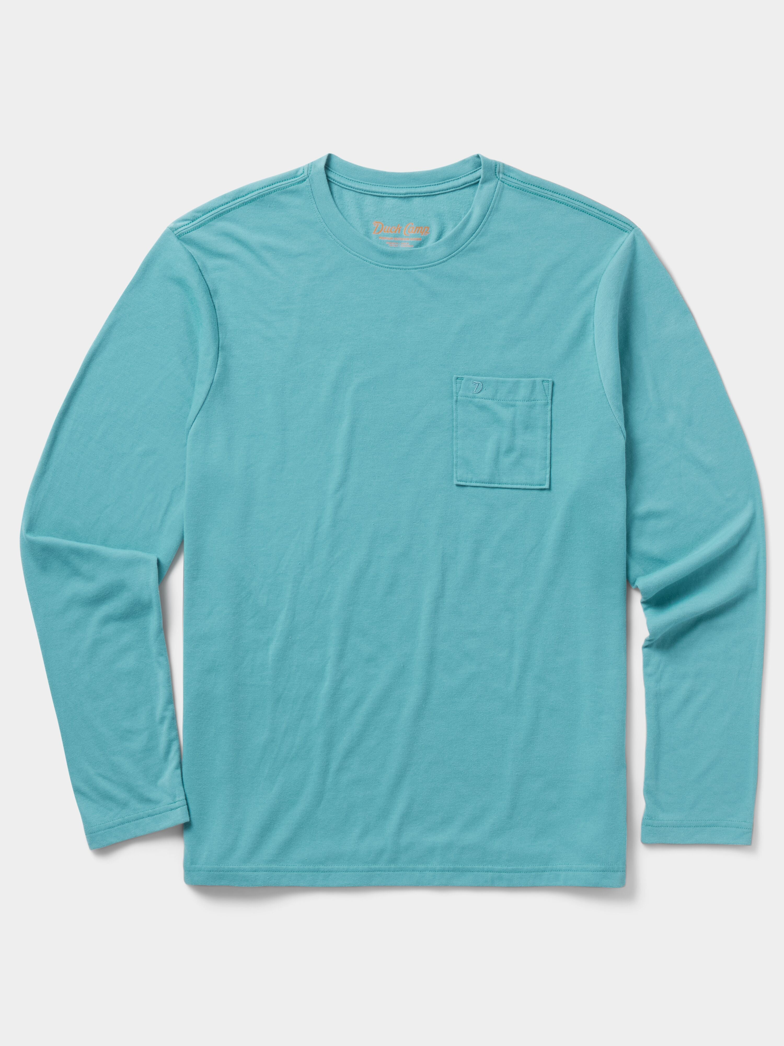 M's Essential drirelease® Crew - Storm Blue