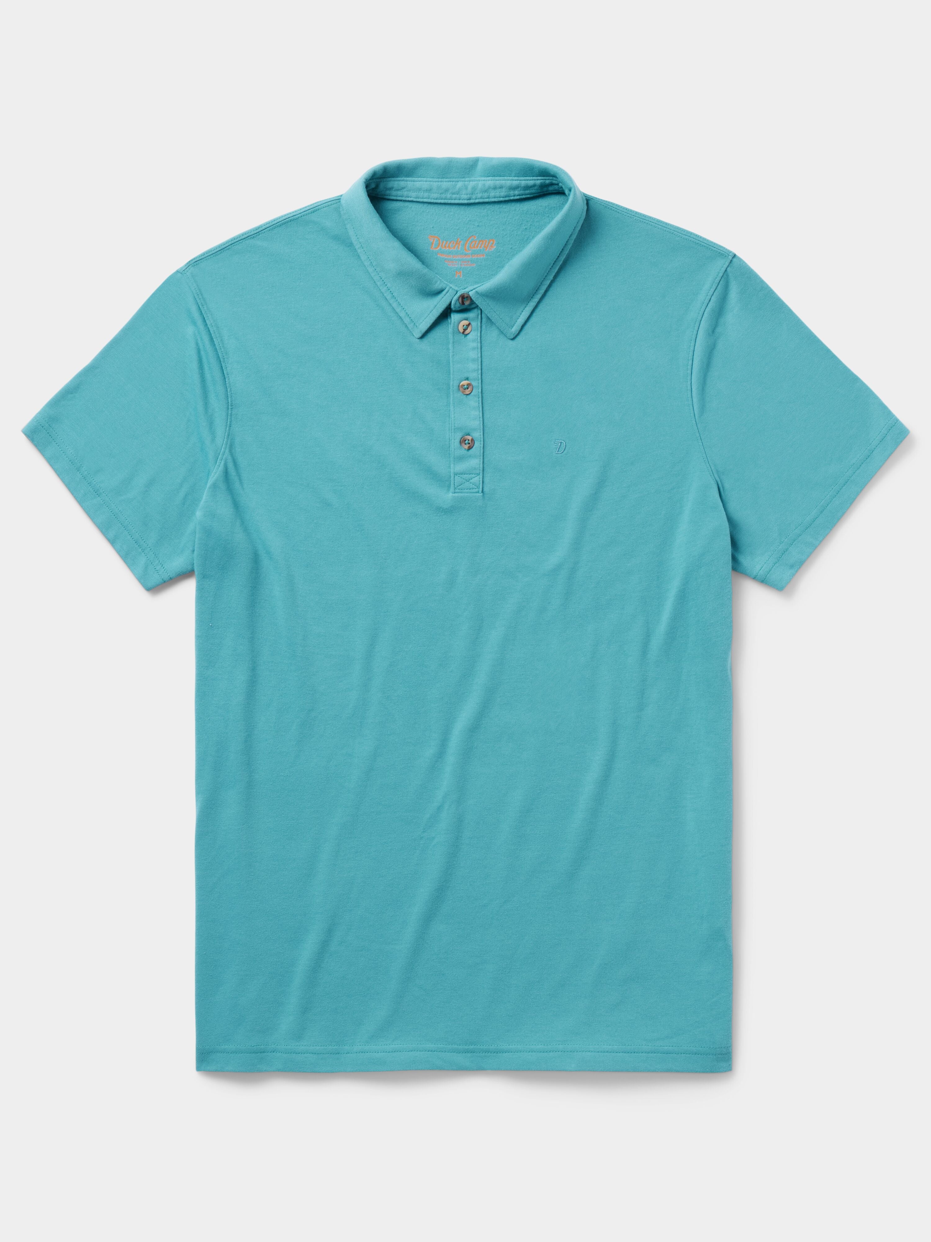 M's Essential drirelease® Polo - Storm Blue
