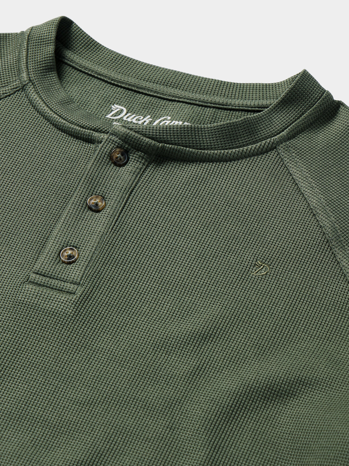 M's Hill Country TurboDry Henley - Thyme