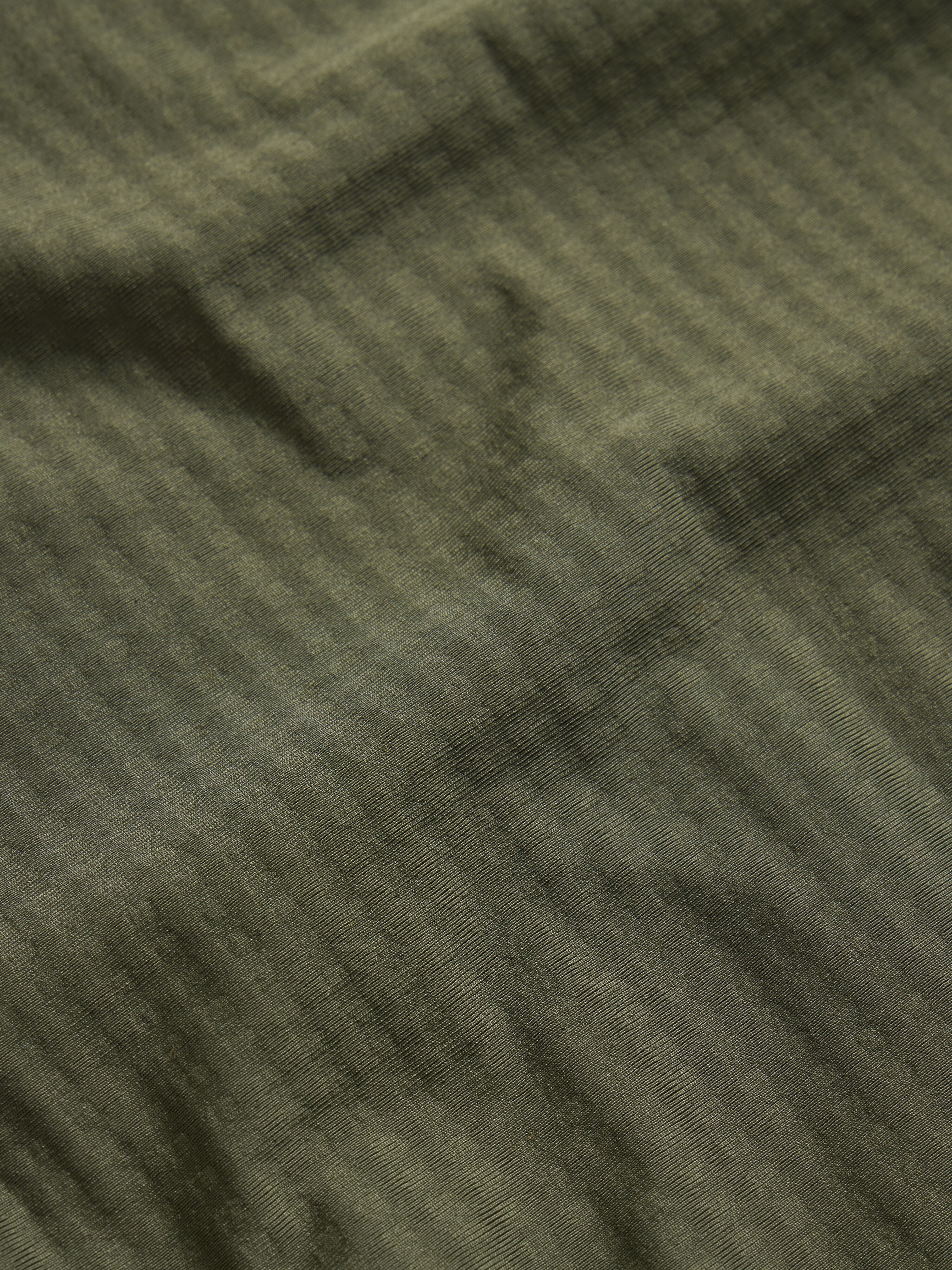 M's Lightweight Grid Tech Fleece Half Zip - Moss/Raven