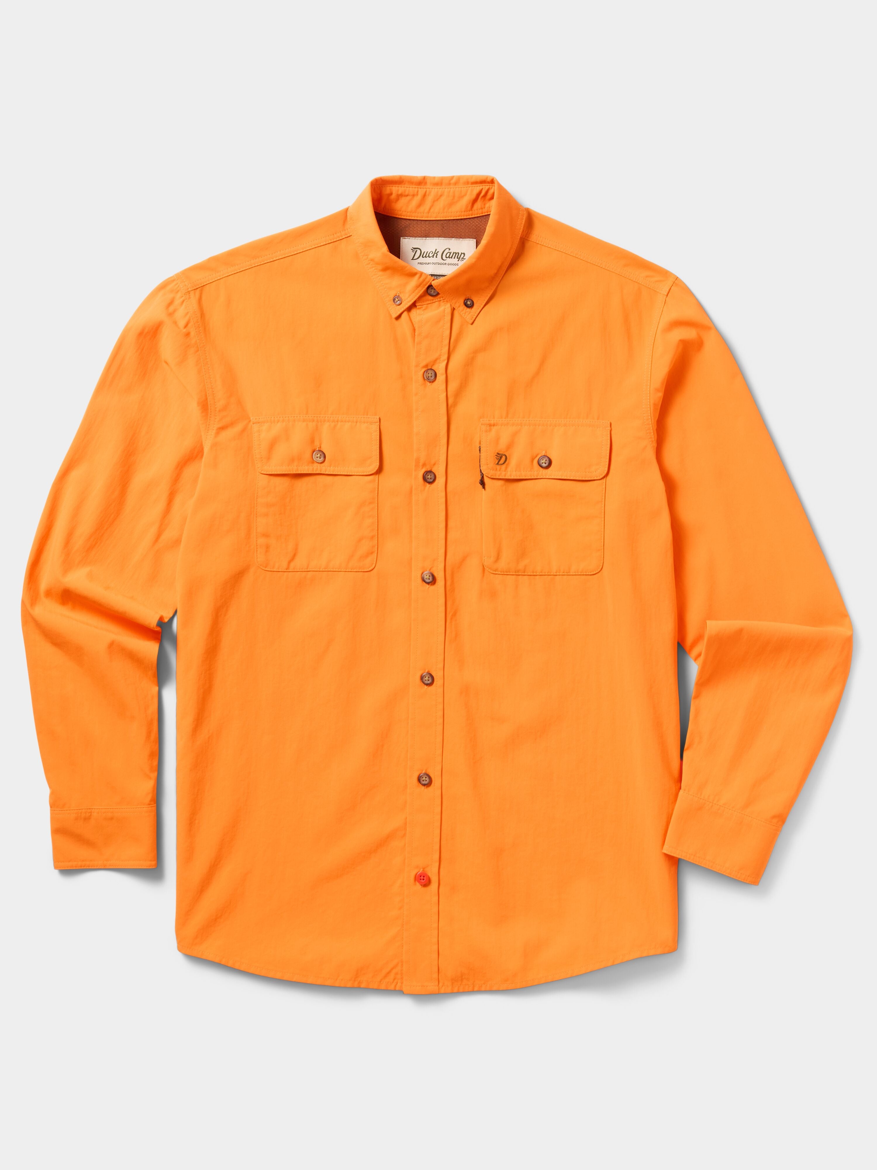 M's Lightweight Hunting Shirt Long Sleeve - Blaze