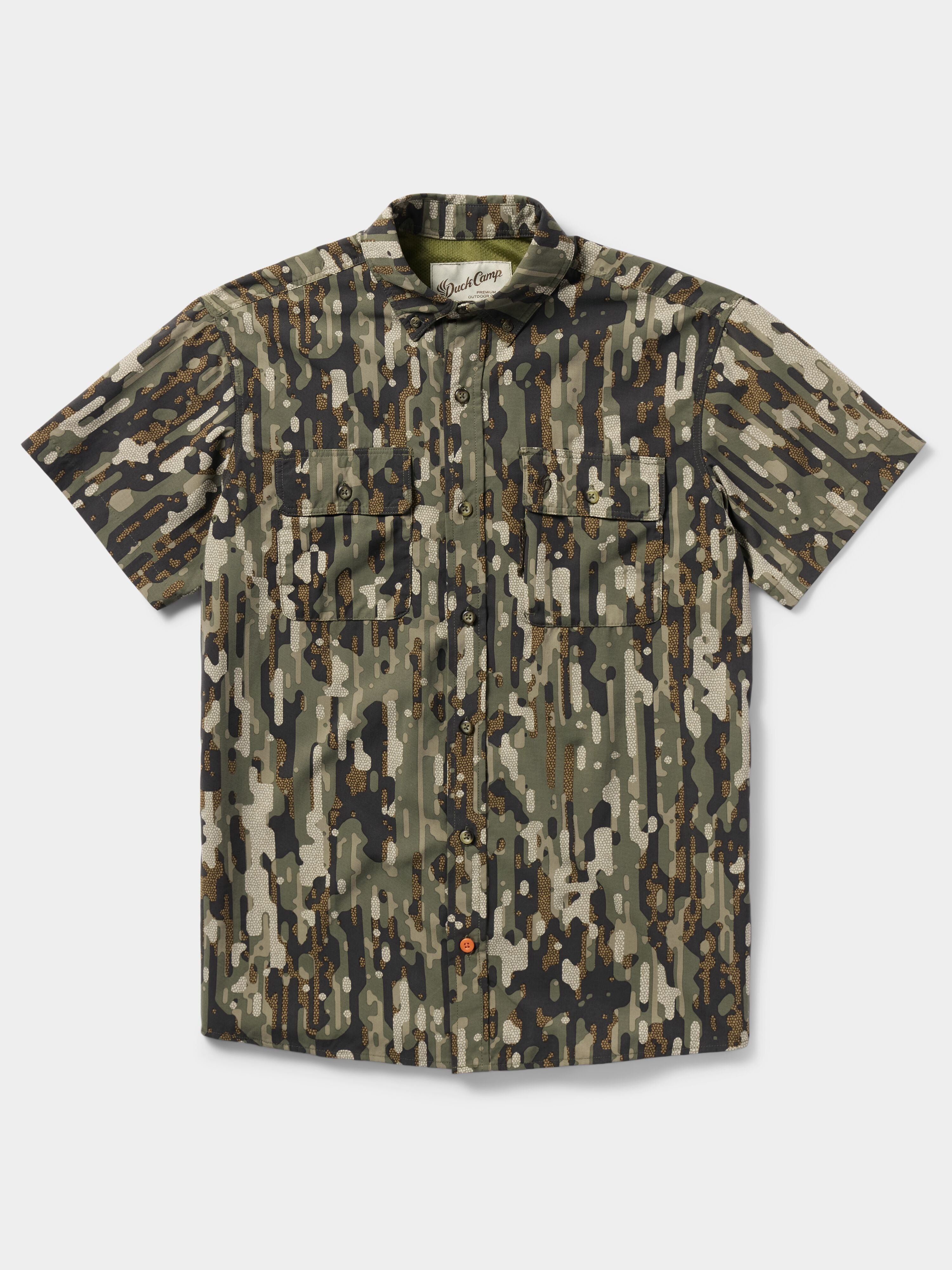 M's Lightweight Hunting Shirt Short Sleeve - Woodland
