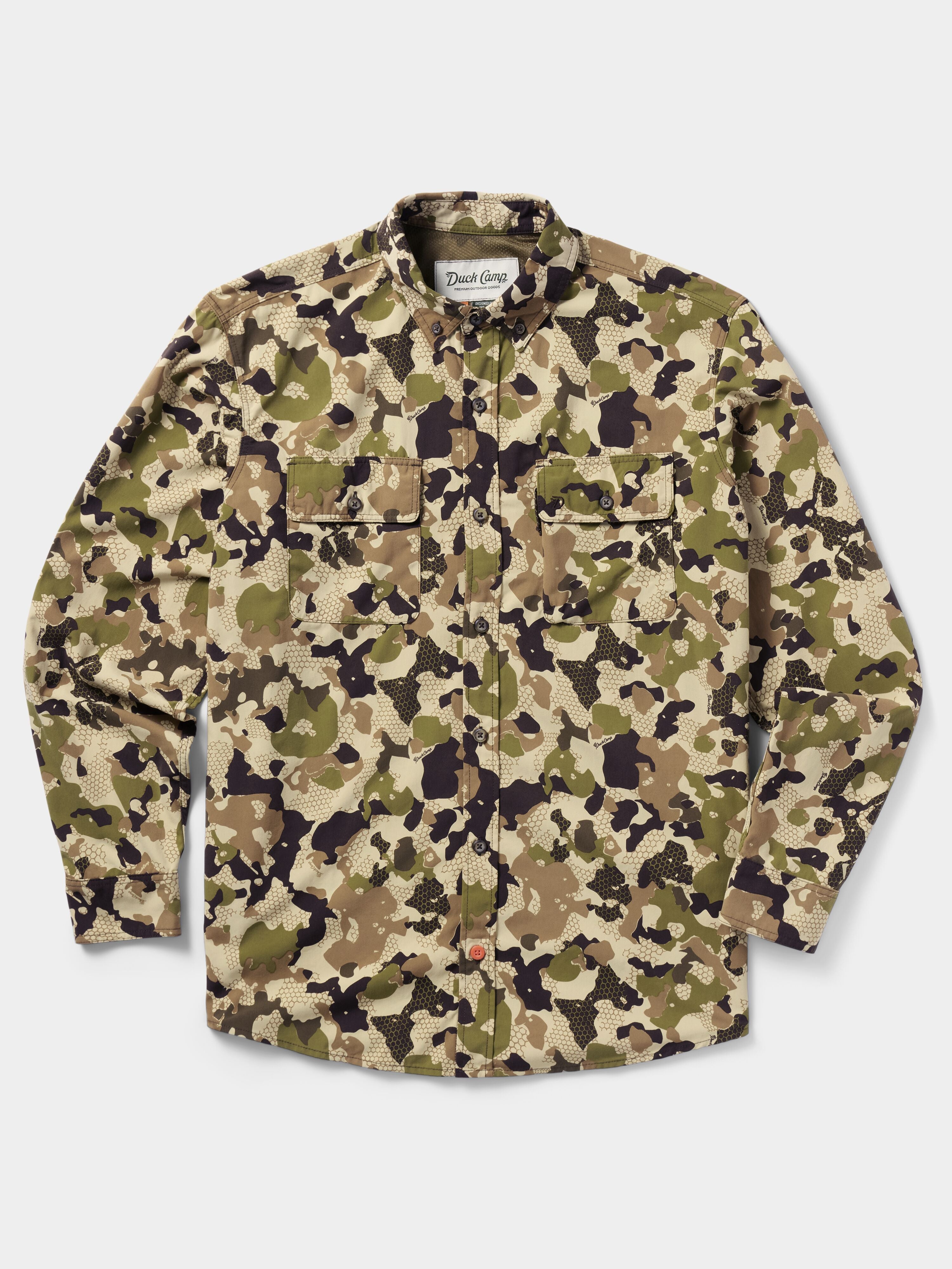 M's Lightweight Hunting Shirt Long Sleeve - Wetland