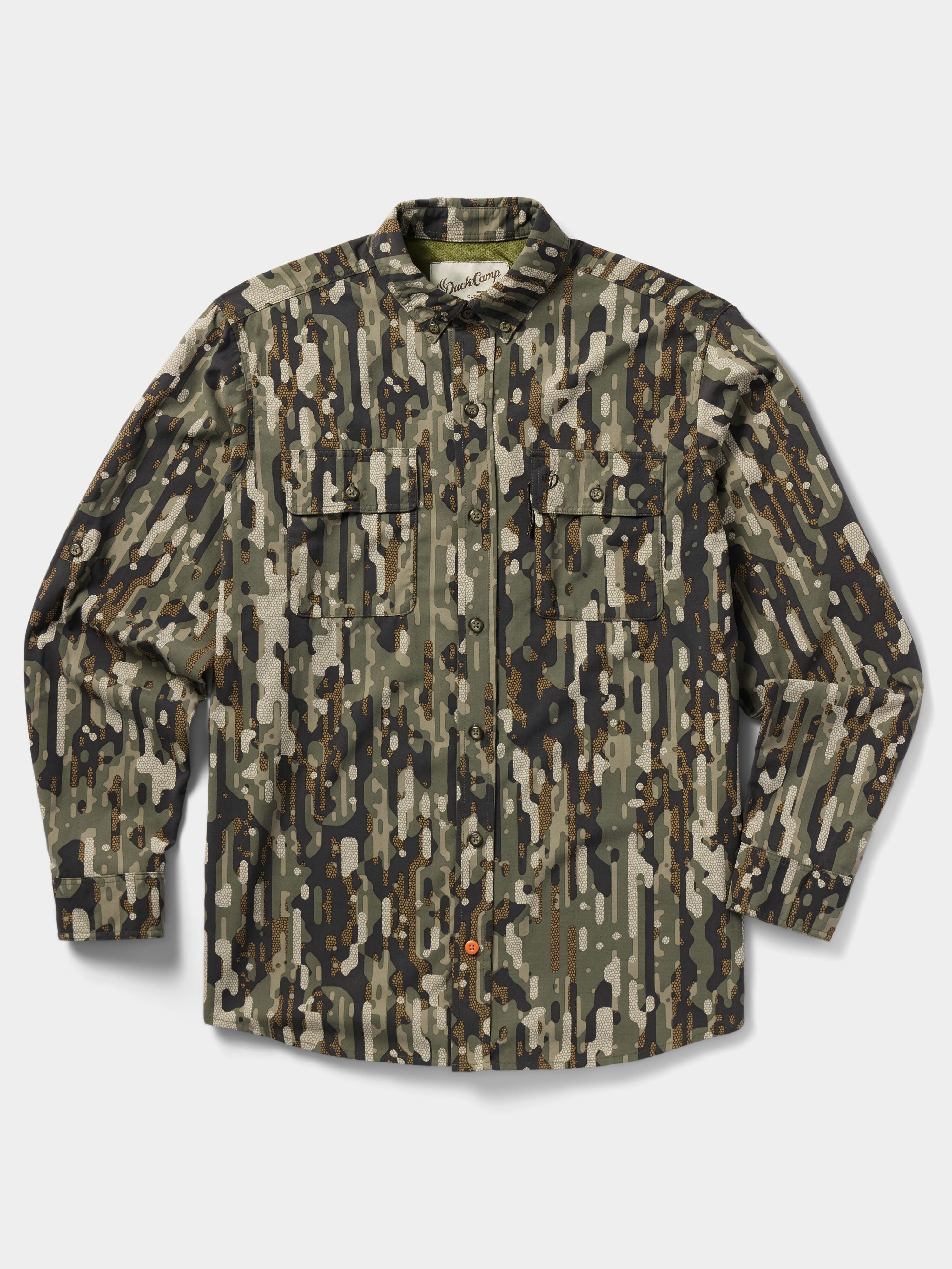 M's Lightweight Hunting Shirt Long Sleeve - Woodland