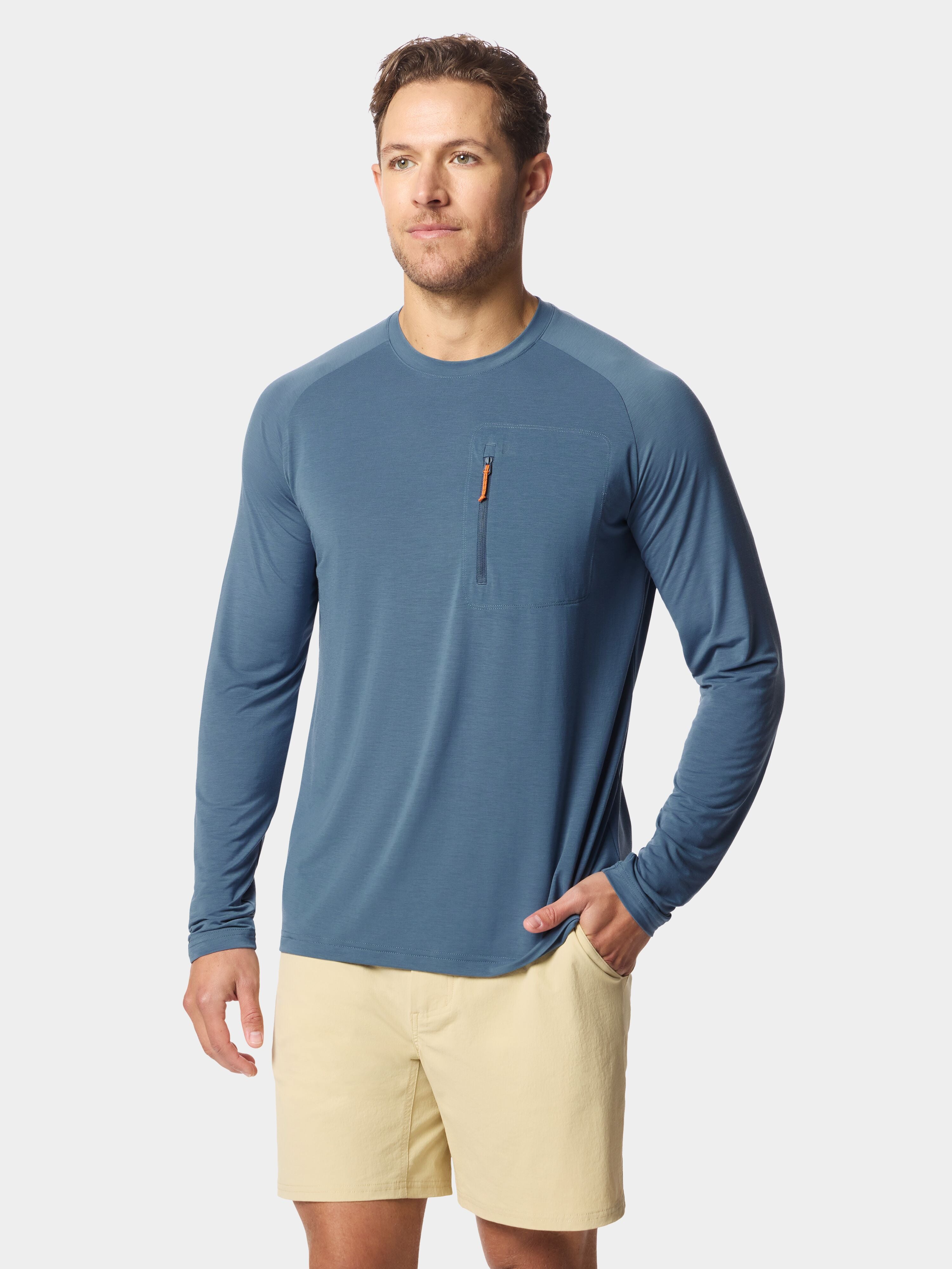 M's Lightweight Performance drirelease® Crew - Bering Sea