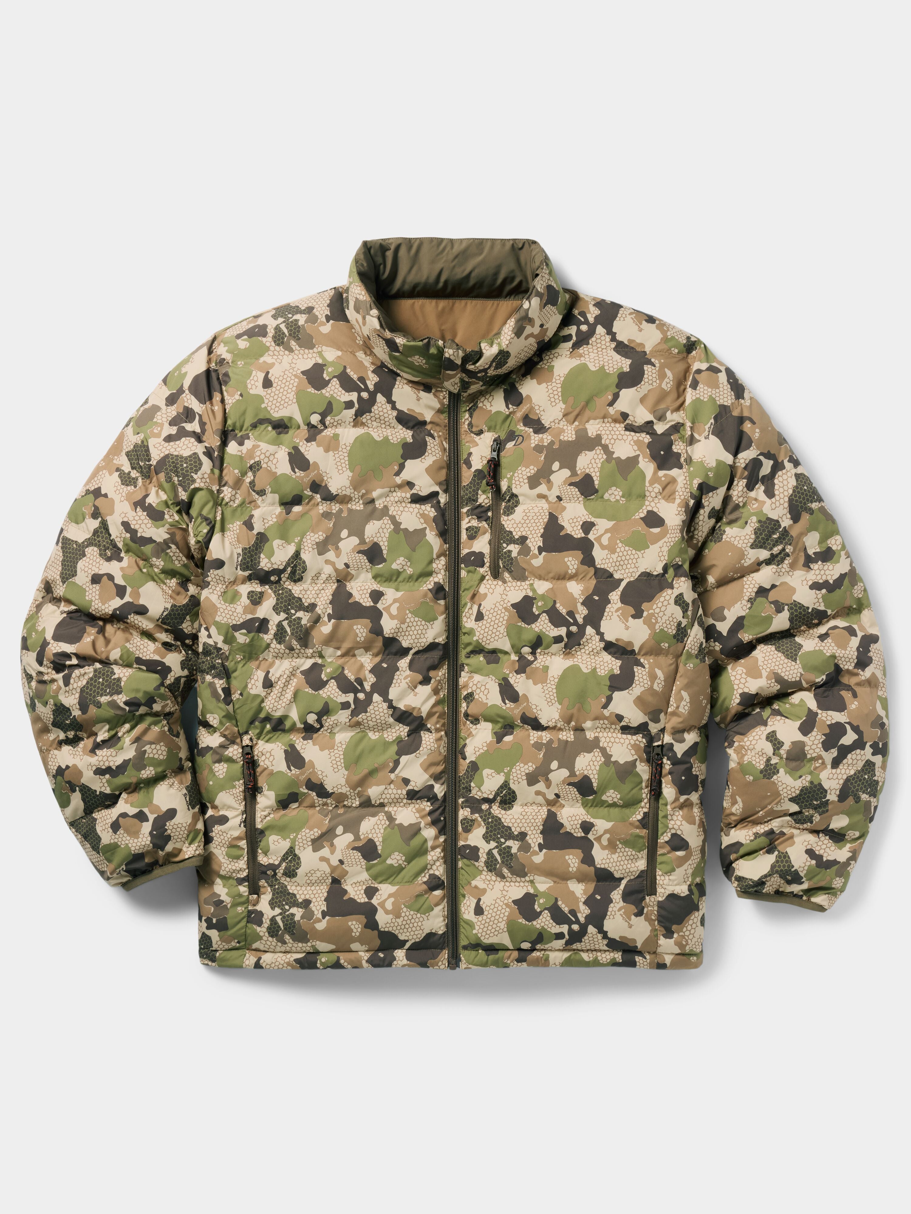 M's Reversible Puffer Jacket - Pin Oak / Wetland