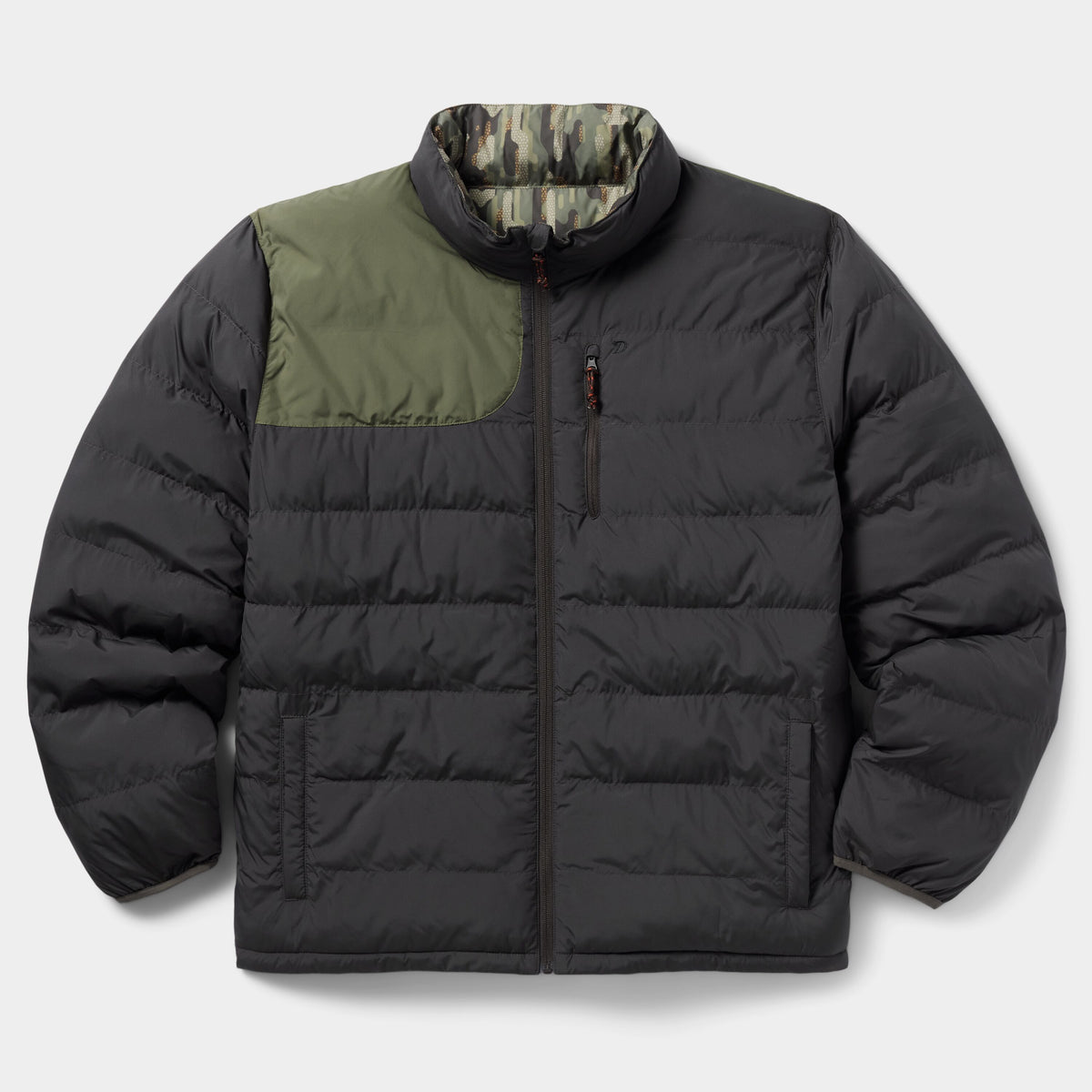 Men's Reversible Puffer Jacket Raven Woodland