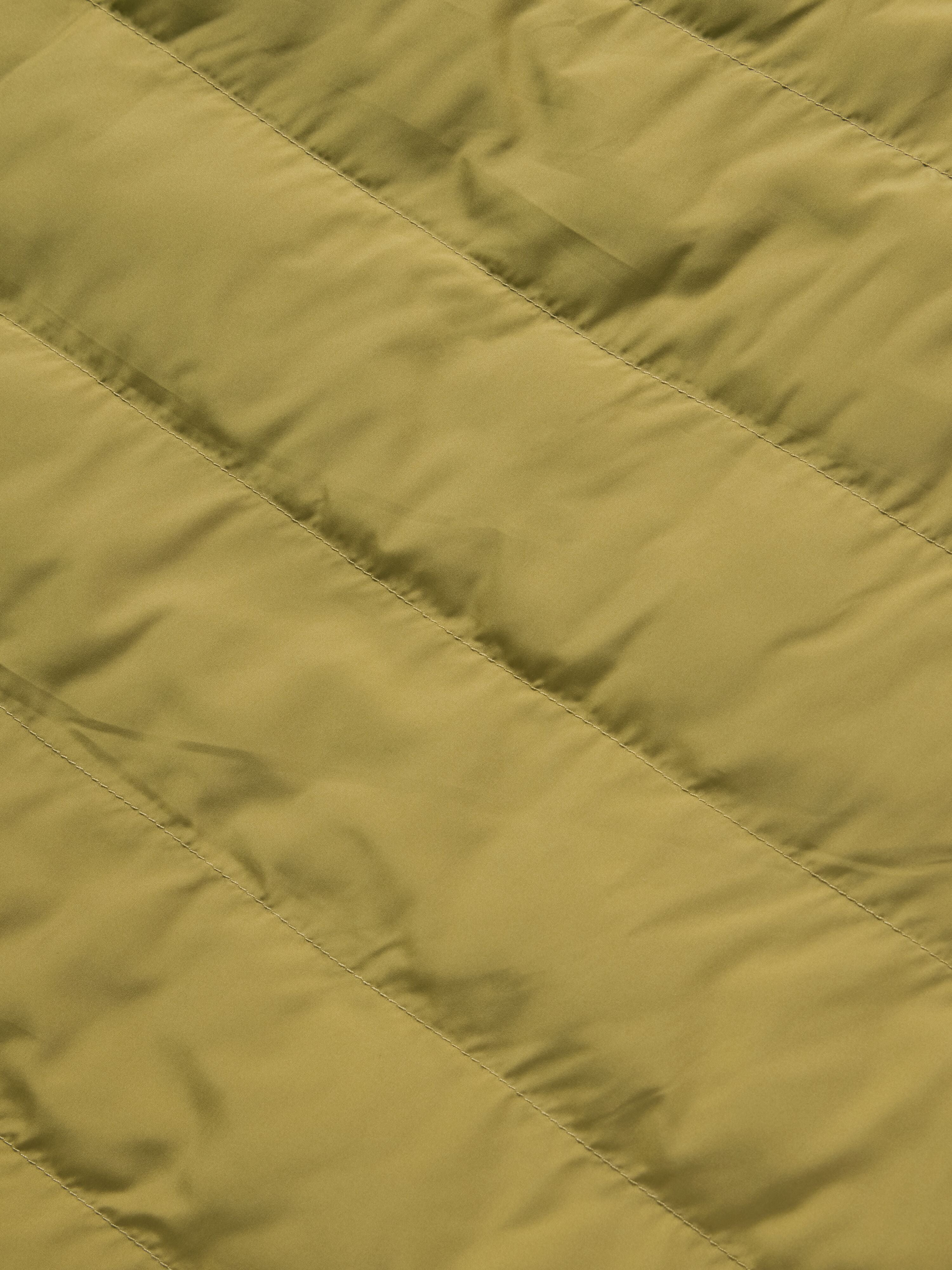 M's Reversible Puffer Vest - Wheat / Blaze