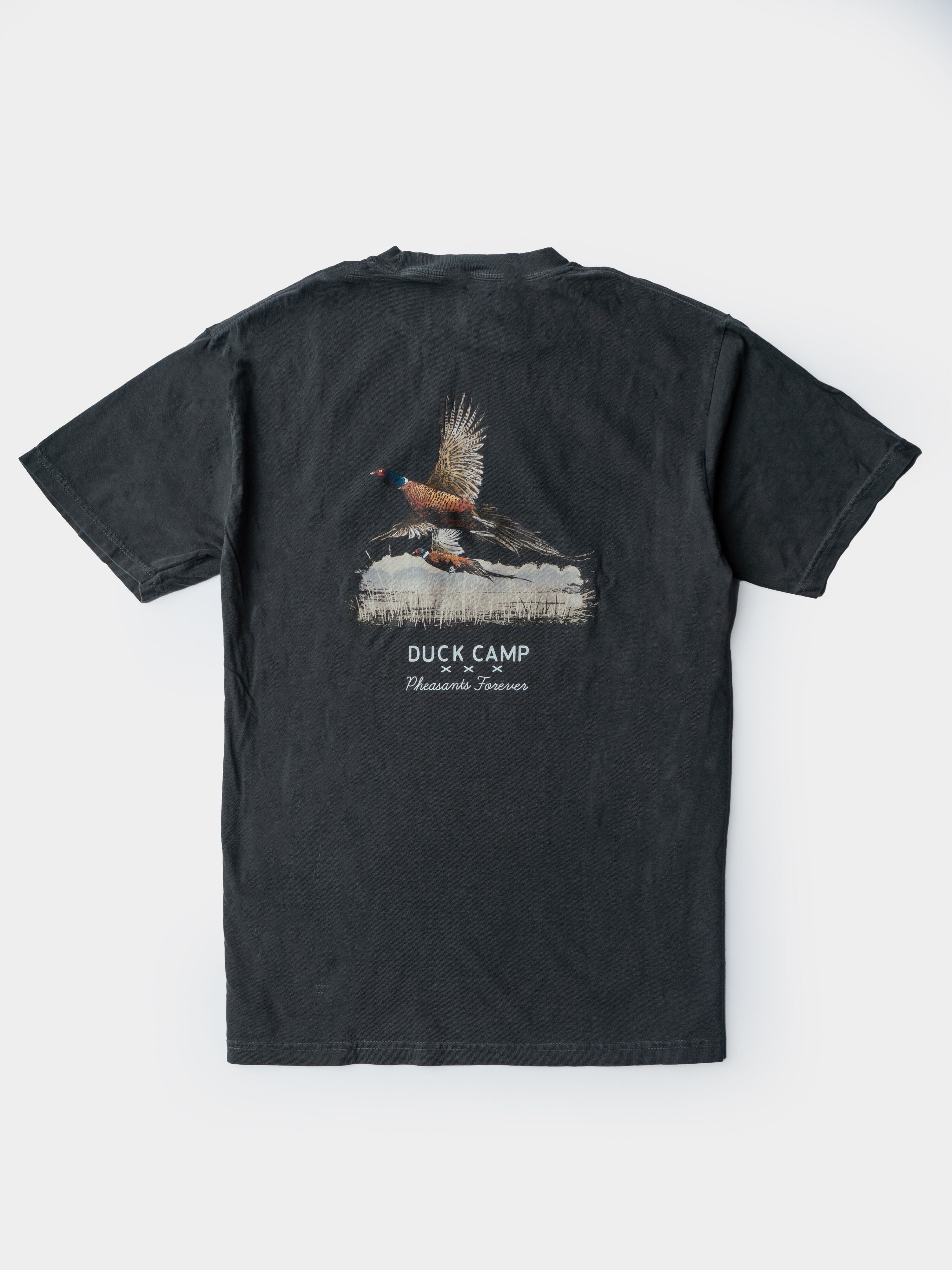 Pheasants Forever x DC Flushed T-Shirt - Pepper