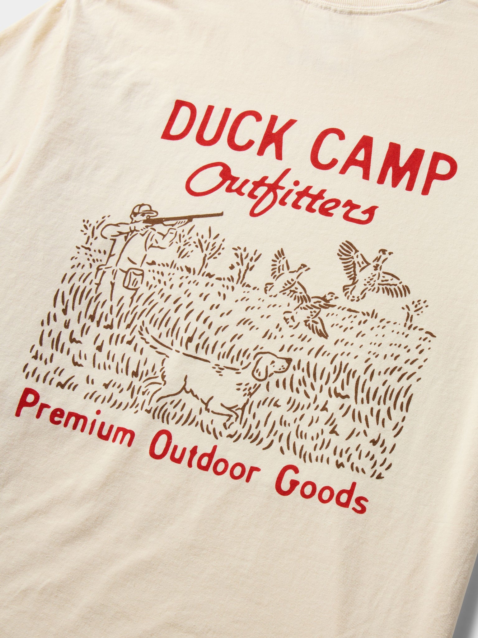Quail Field Tee - Ivory