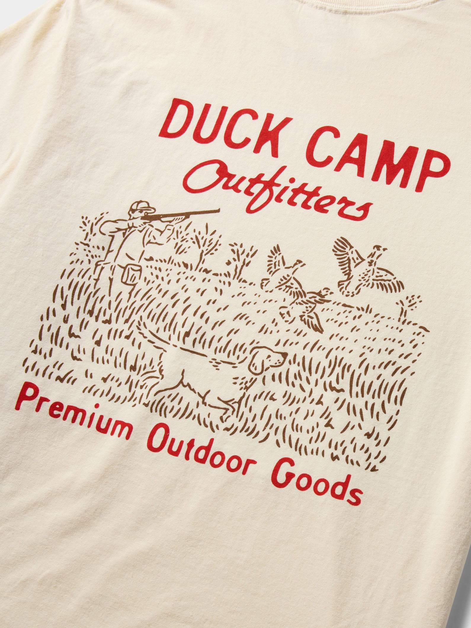Quail Field Tee - Ivory