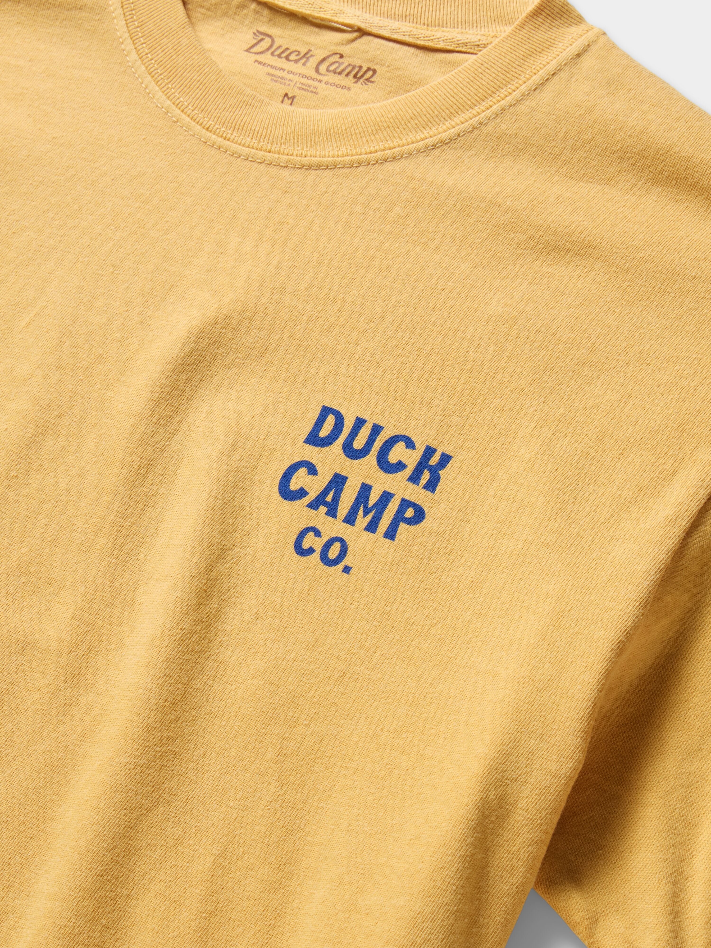 Skip Work Tee - Mustard