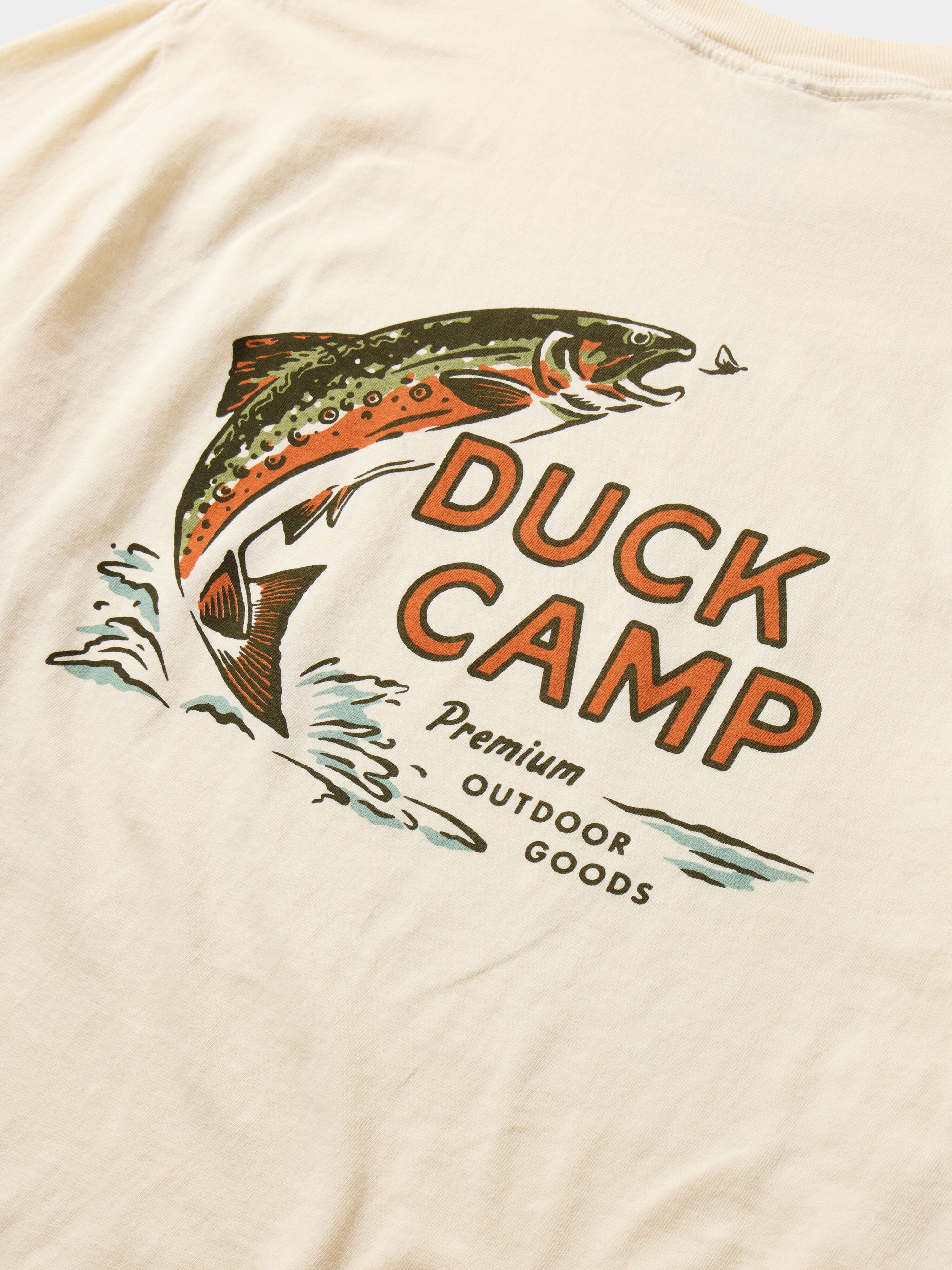 Trout Camp Tee - Ivory