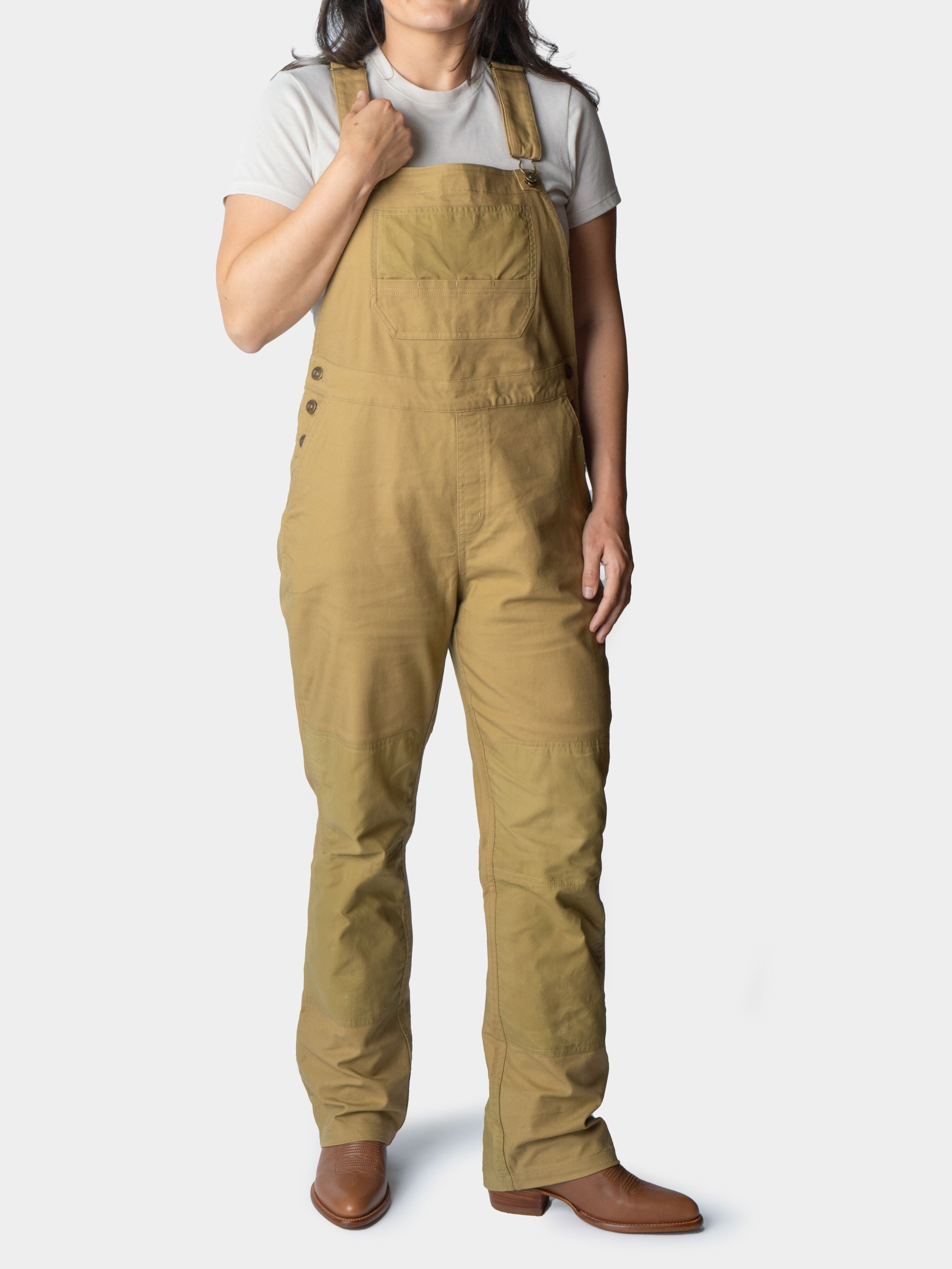 W's Brush Overalls - Wheat