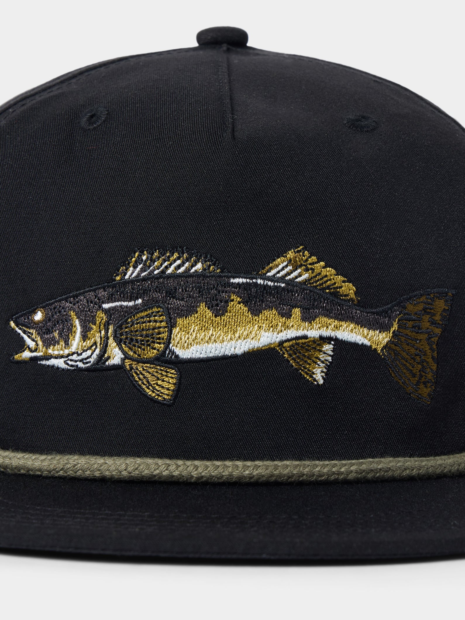 Walleye Hat - Black