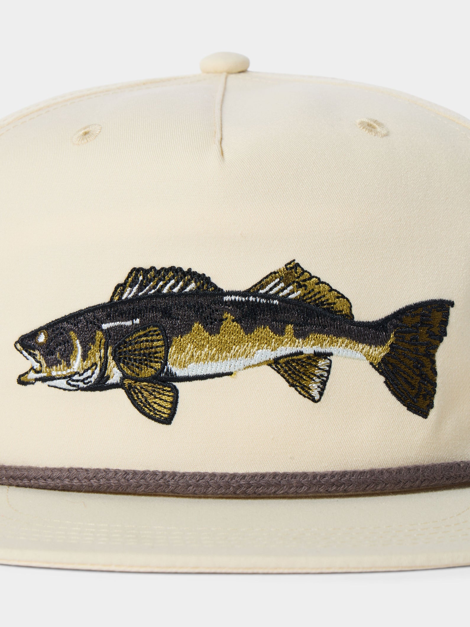 Walleye Hat - Ivory