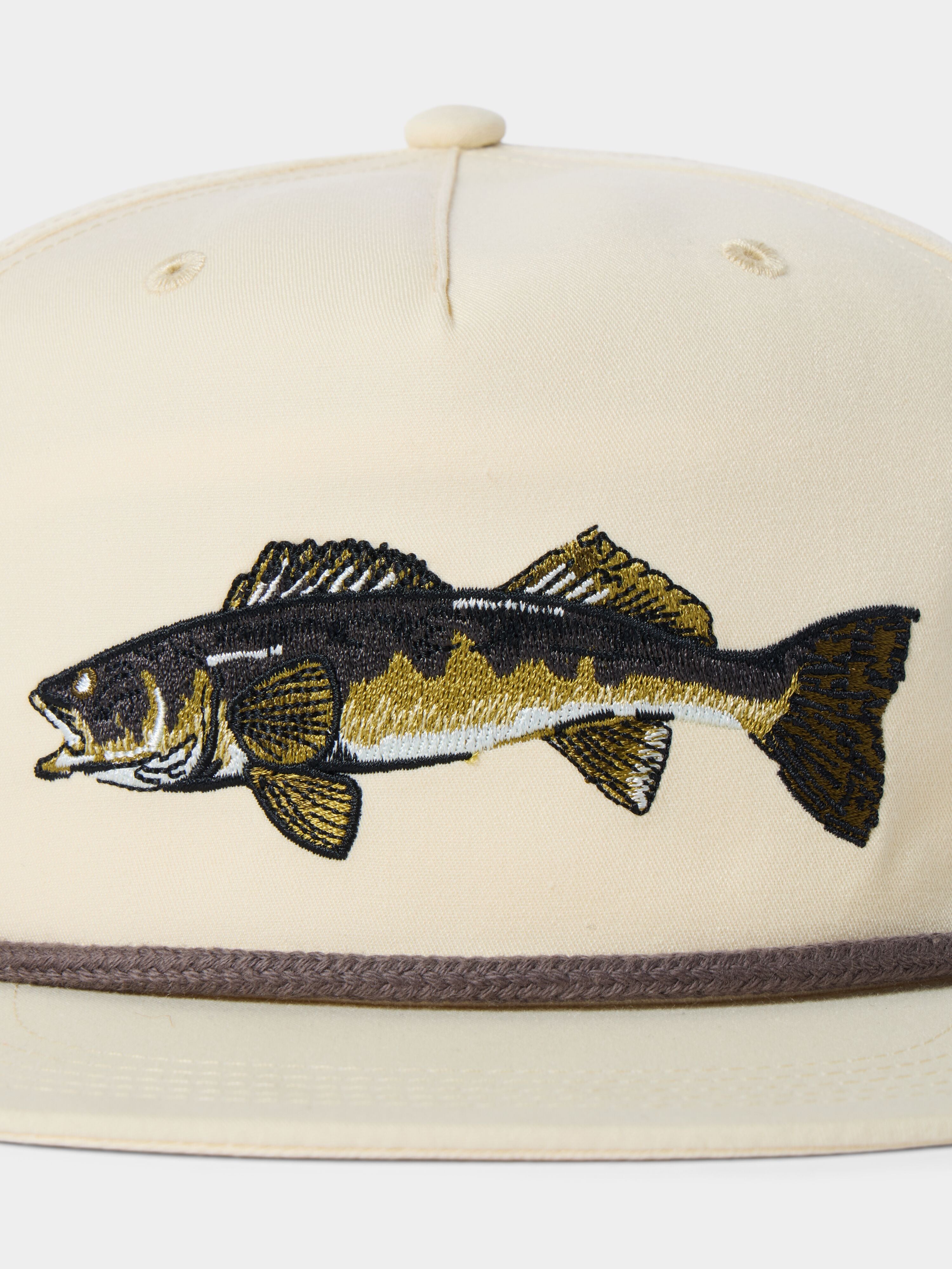 Walleye Hat - Ivory