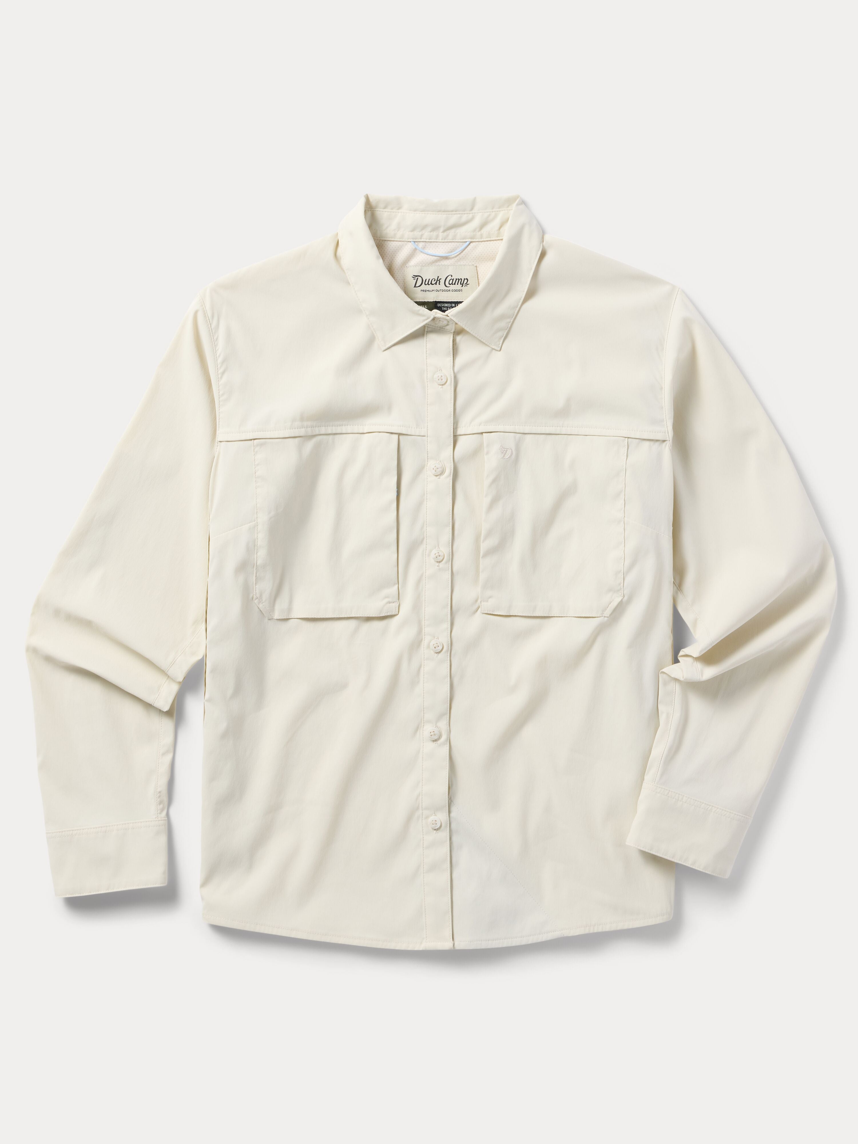 W's Lightweight Fishing Shirt Long Sleeve - Birch