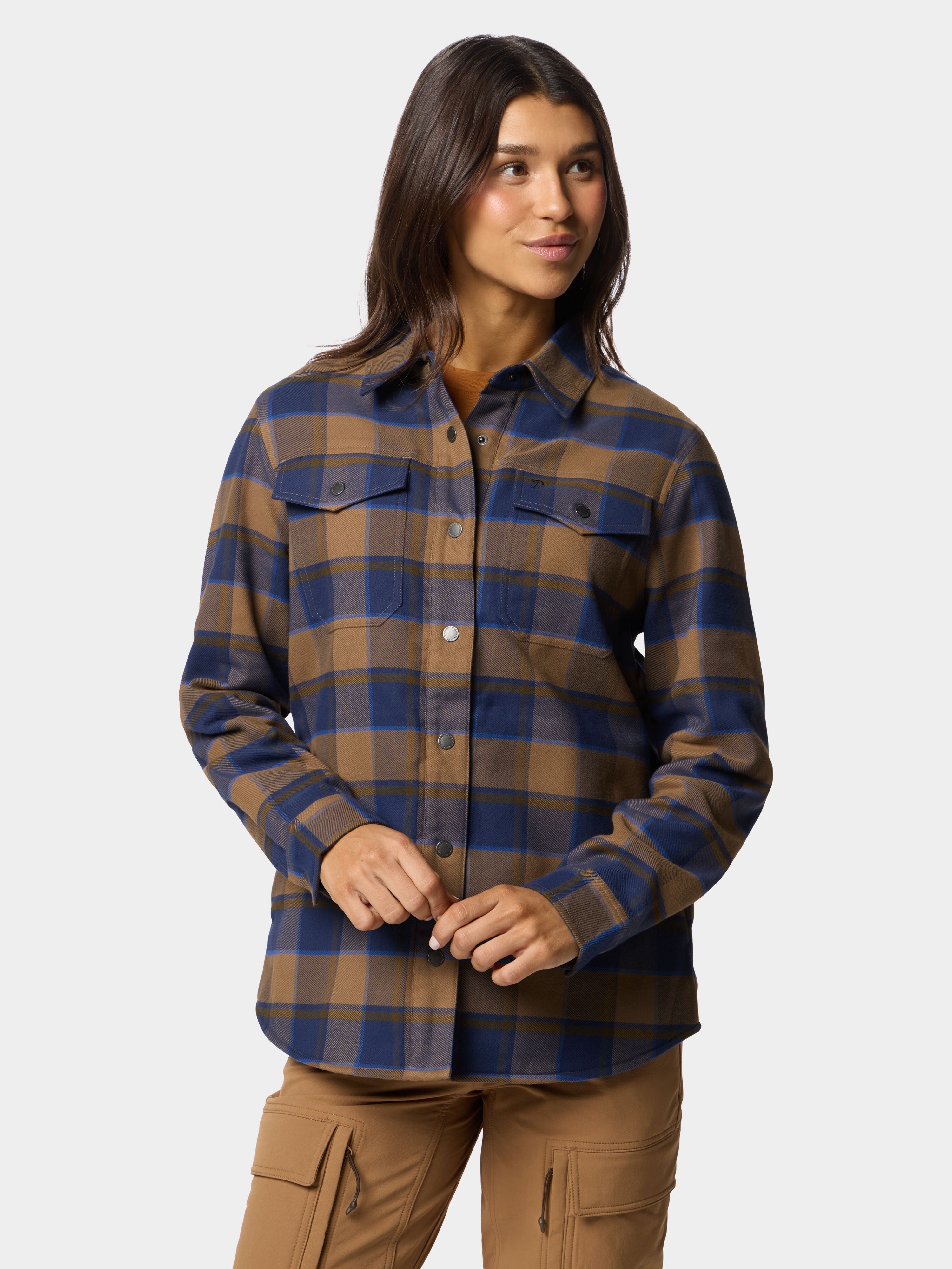 W's Campfire Shacket - Pintail Plaid