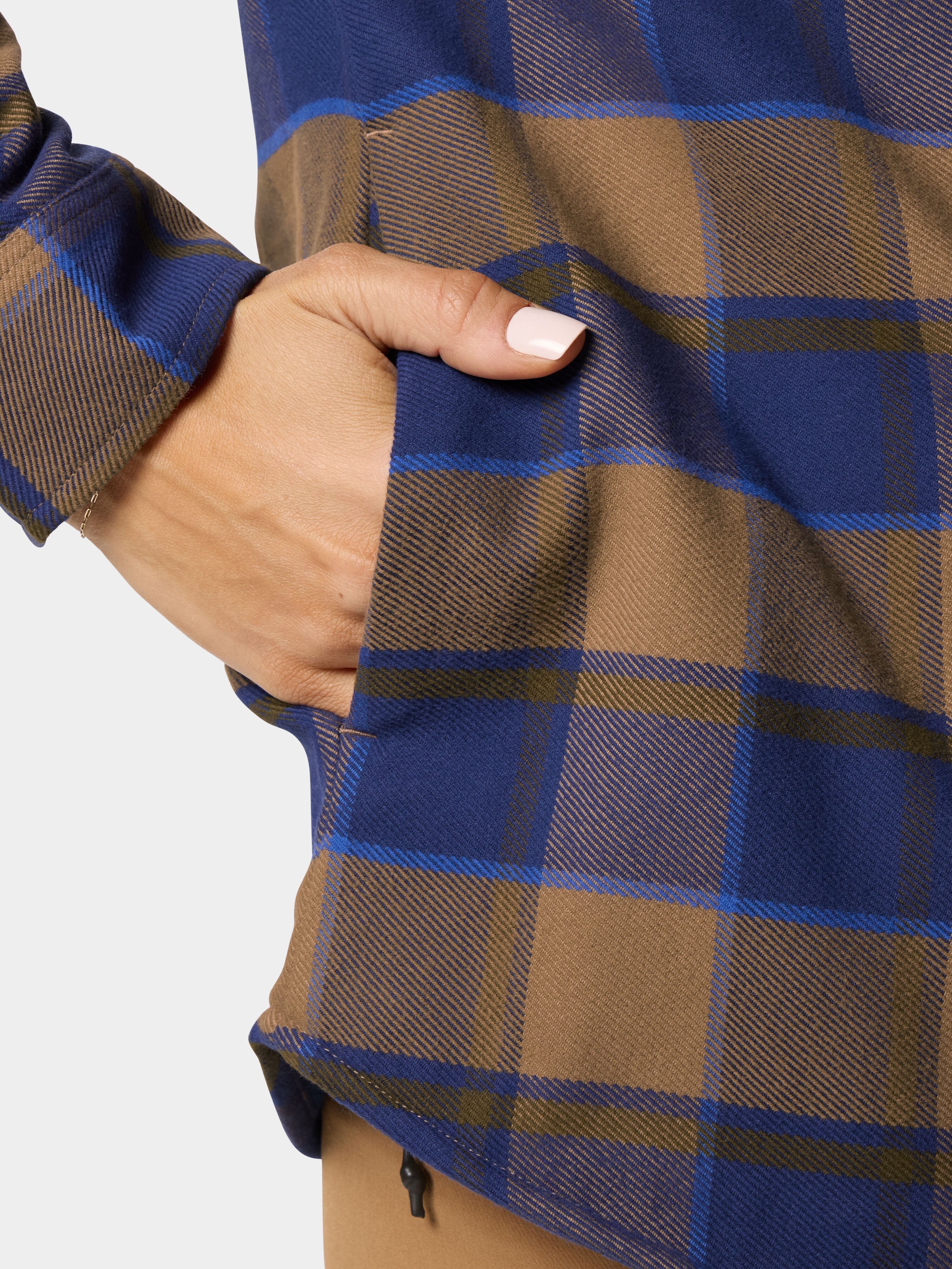 W's Campfire Shacket - Pintail Plaid