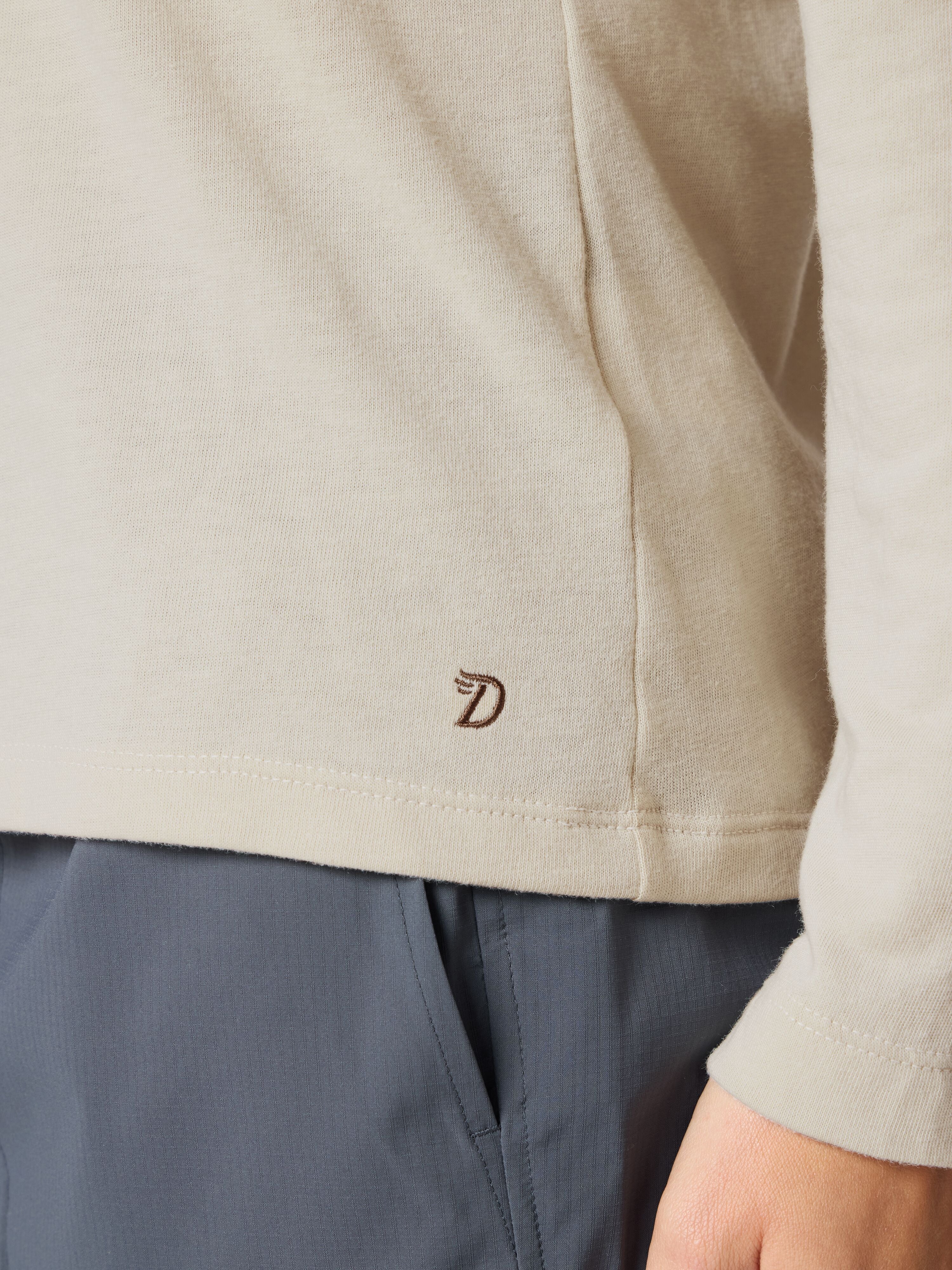 W's Essential Hoodie - Sanddollar