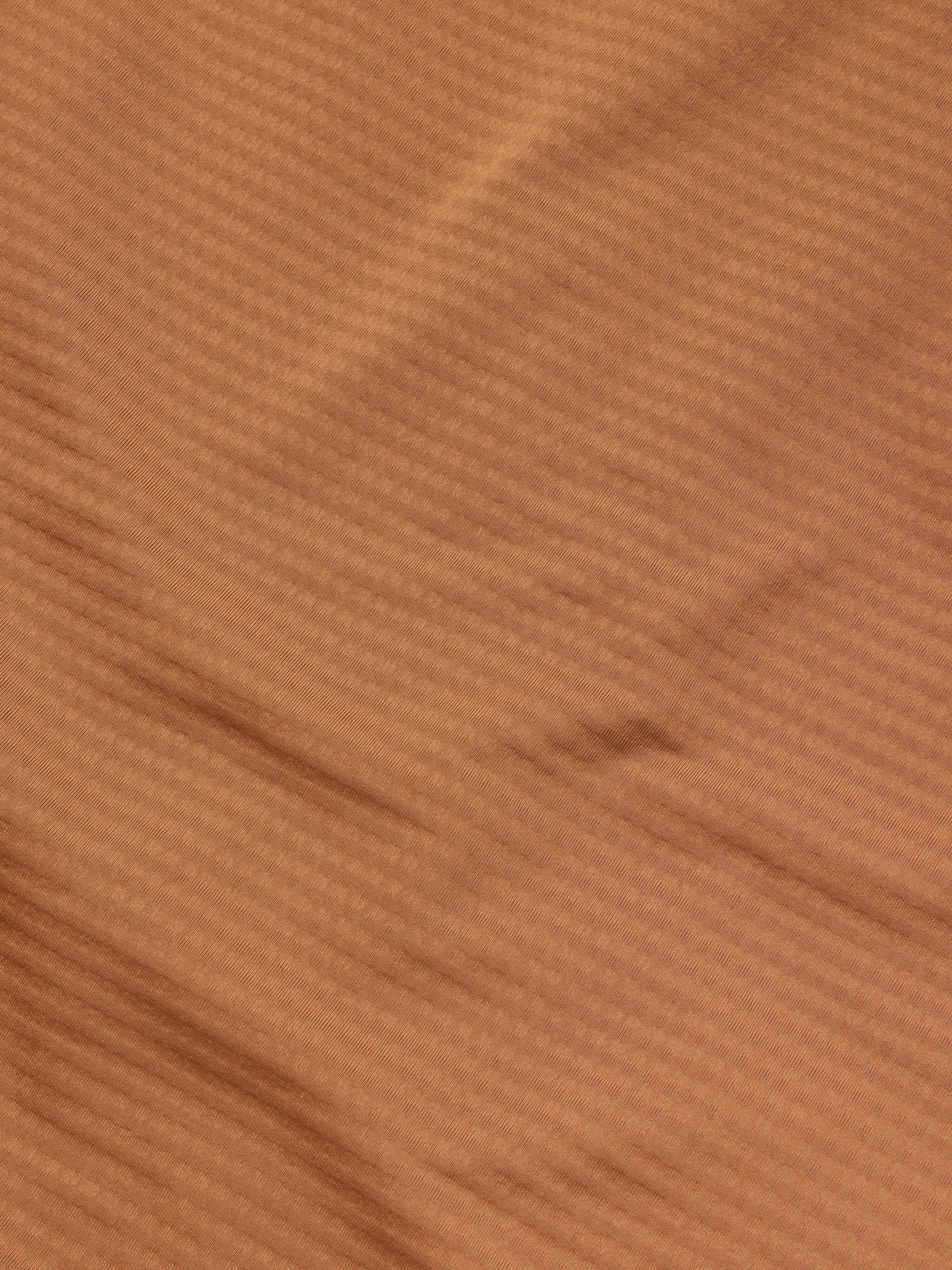 W's Lightweight Grid Tech Fleece Vest - Clay/Coastal Copper