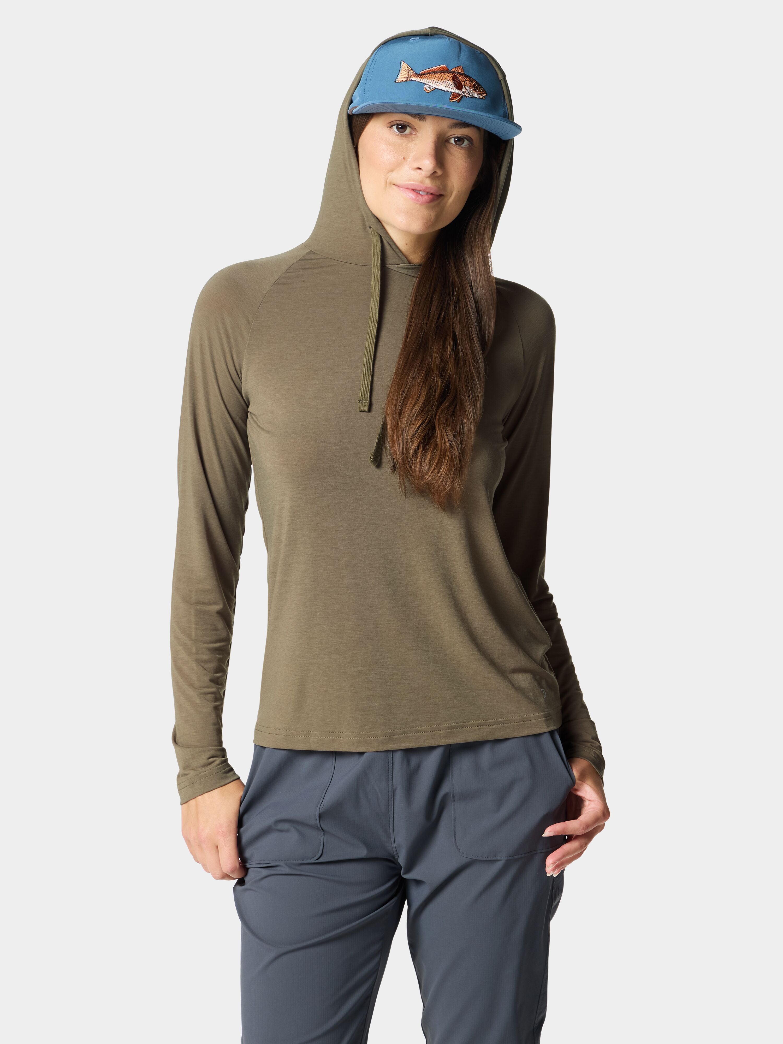 W's Lightweight Performance drirelease® Hoodie - Fossil