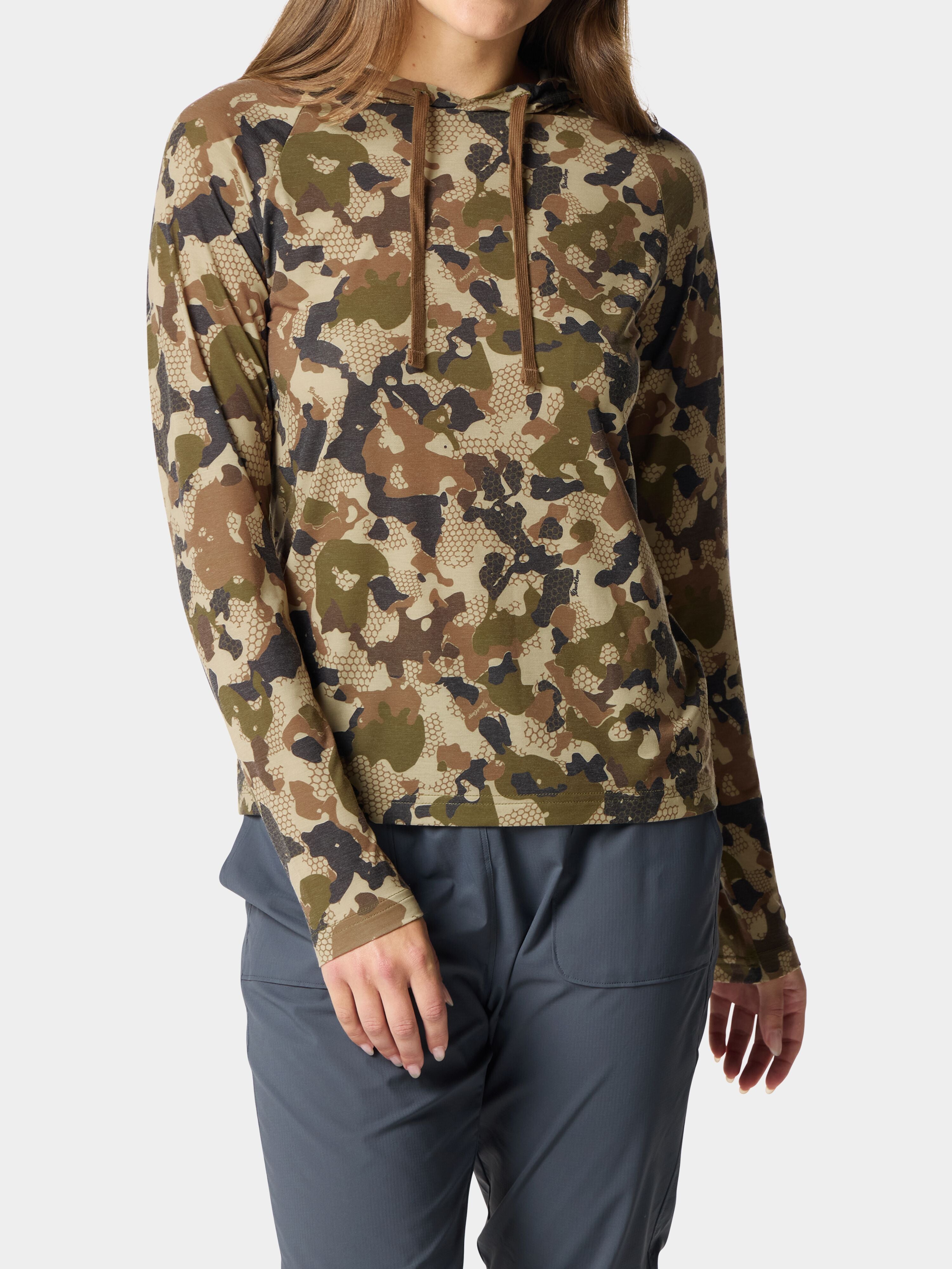 W's Lightweight Performance Hoodie - Wetland