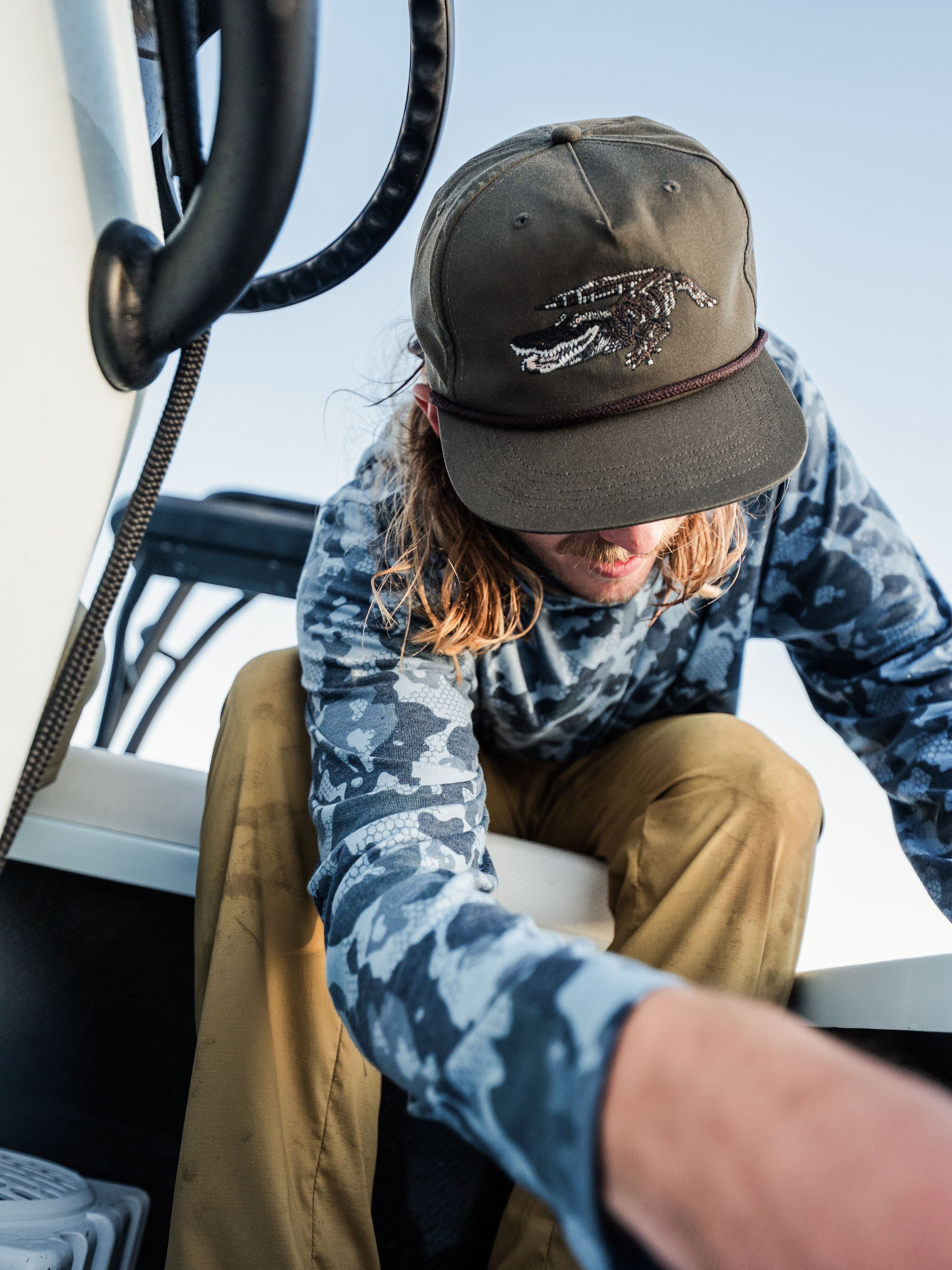 Gator Hat - Military Green