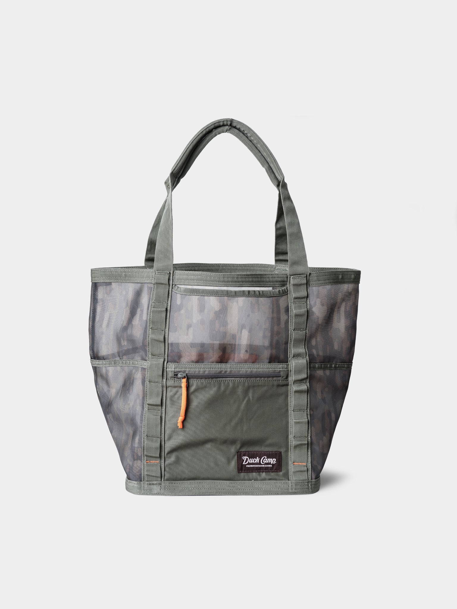 Small Mesh Gear Tote - Woodland