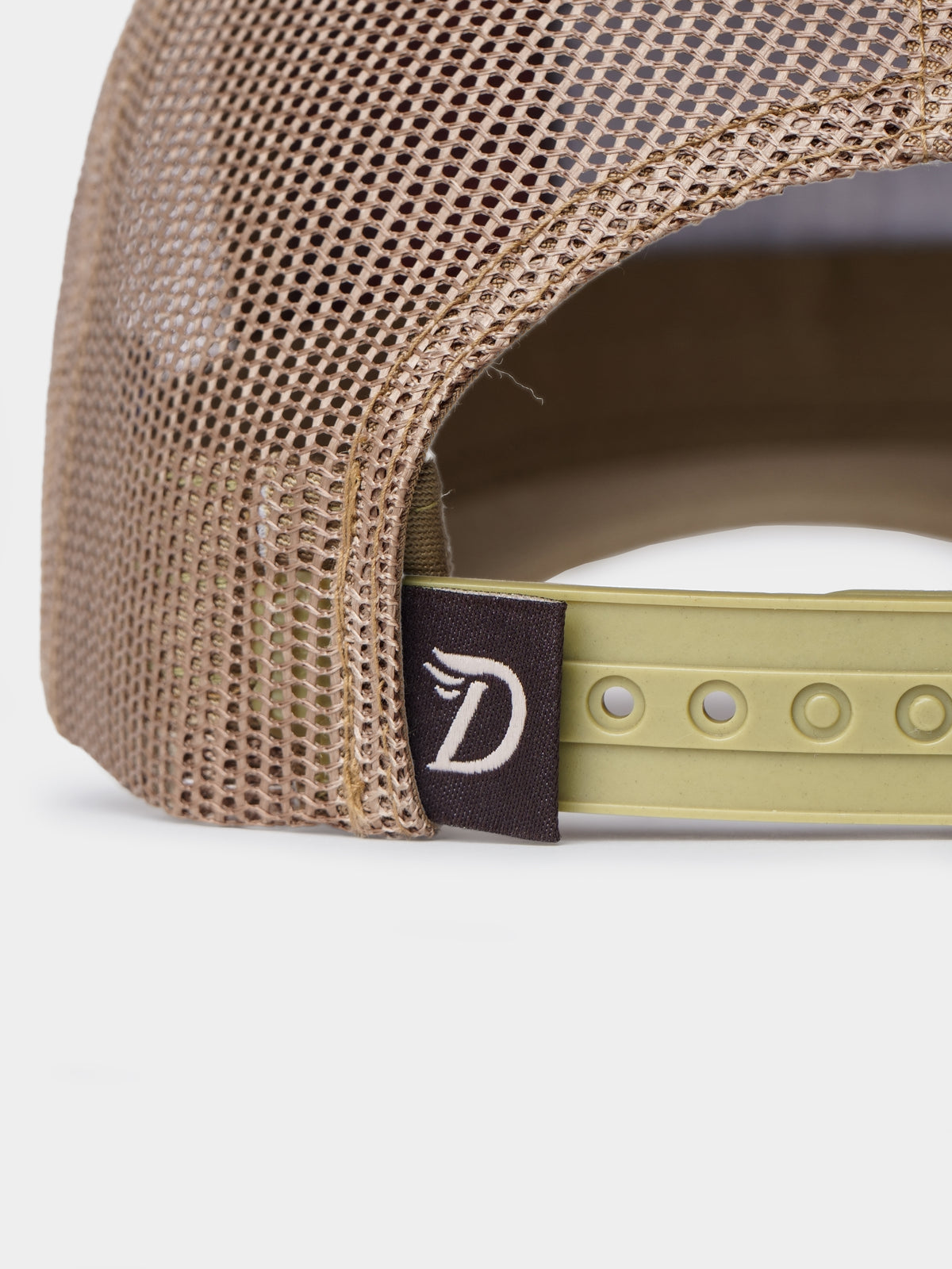 Duck Camp Trucker Hat - Wheat/Blaze