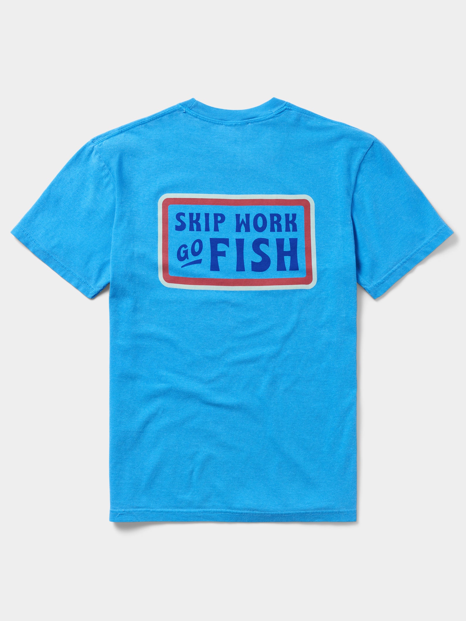 Skip Work Tee - Vintage Royal