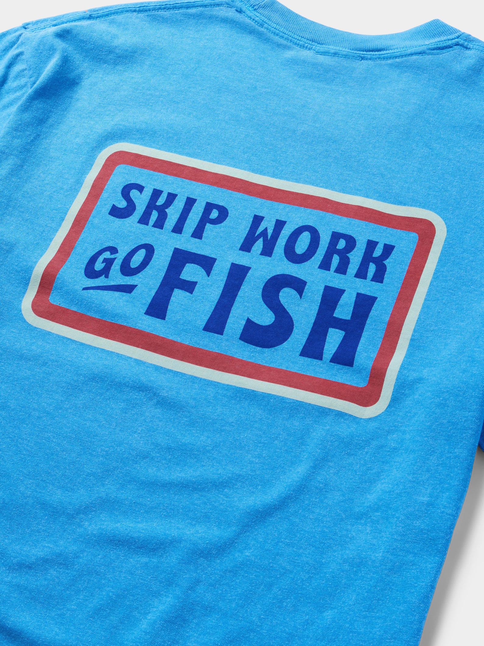Skip Work Tee - Vintage Royal