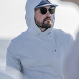 Men's Rockport Hoodie - Heathered Oyster