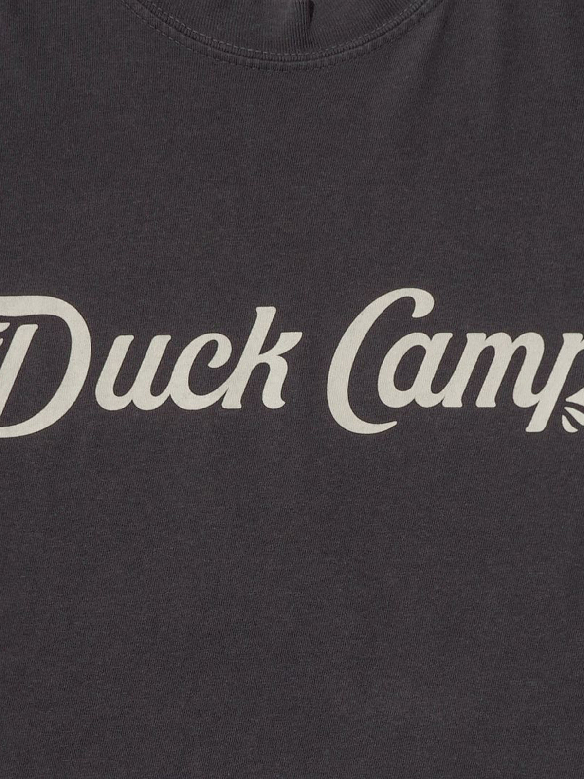 Duck Camp Logo T-Shirt - Pepper