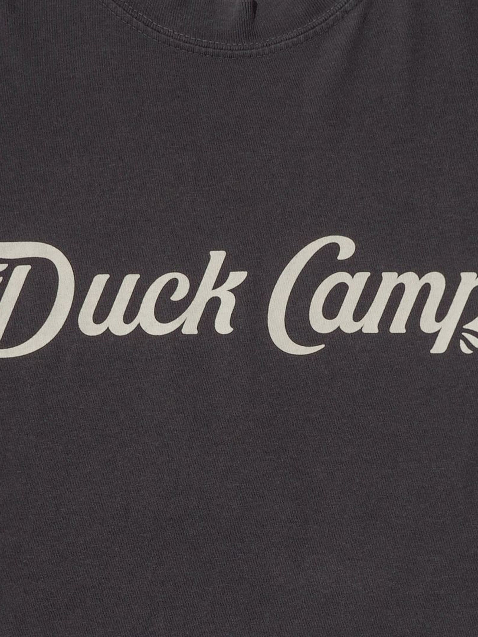 Duck Camp Logo T-Shirt - Pepper