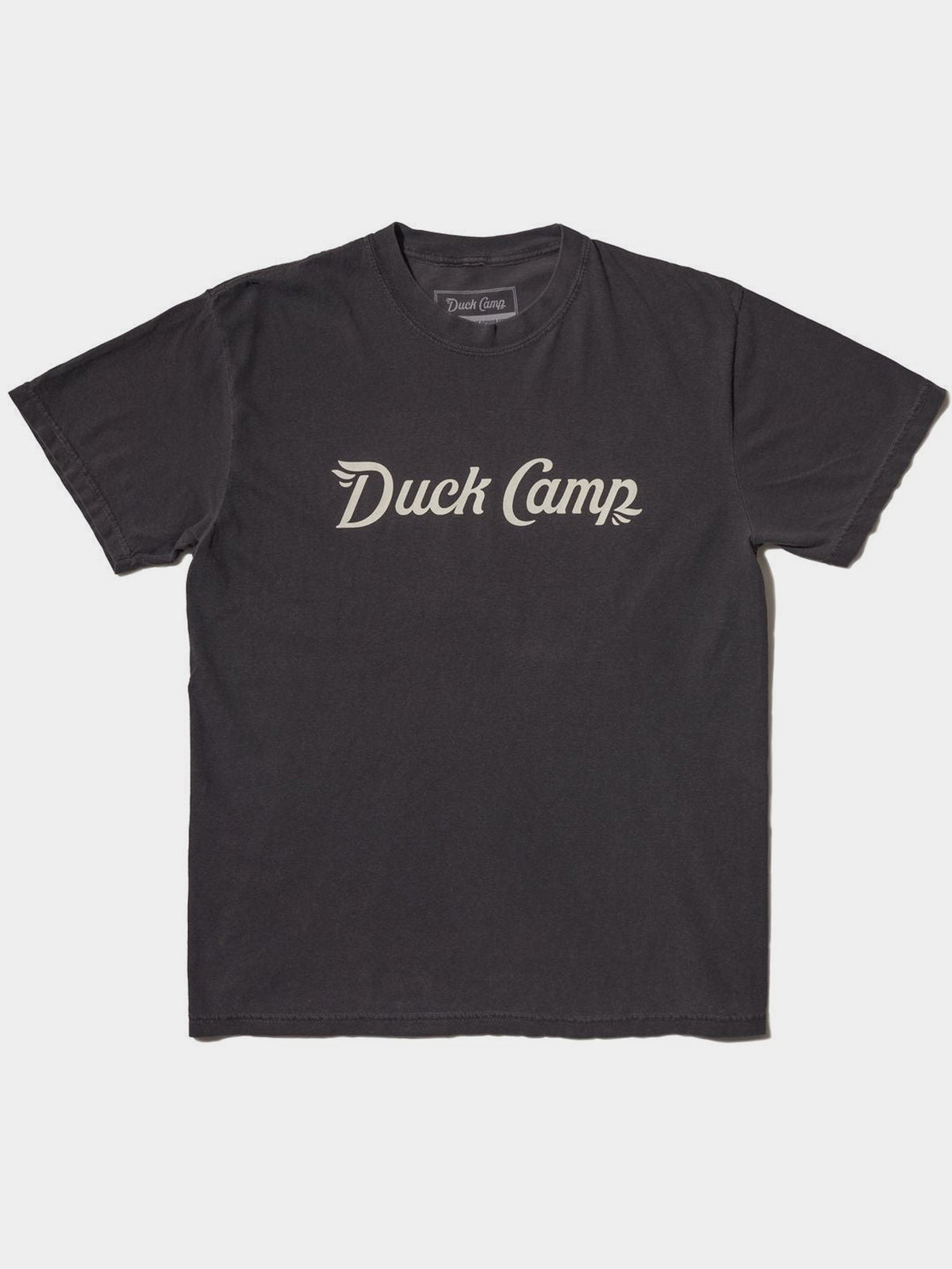 Duck Camp Logo T-Shirt - Pepper