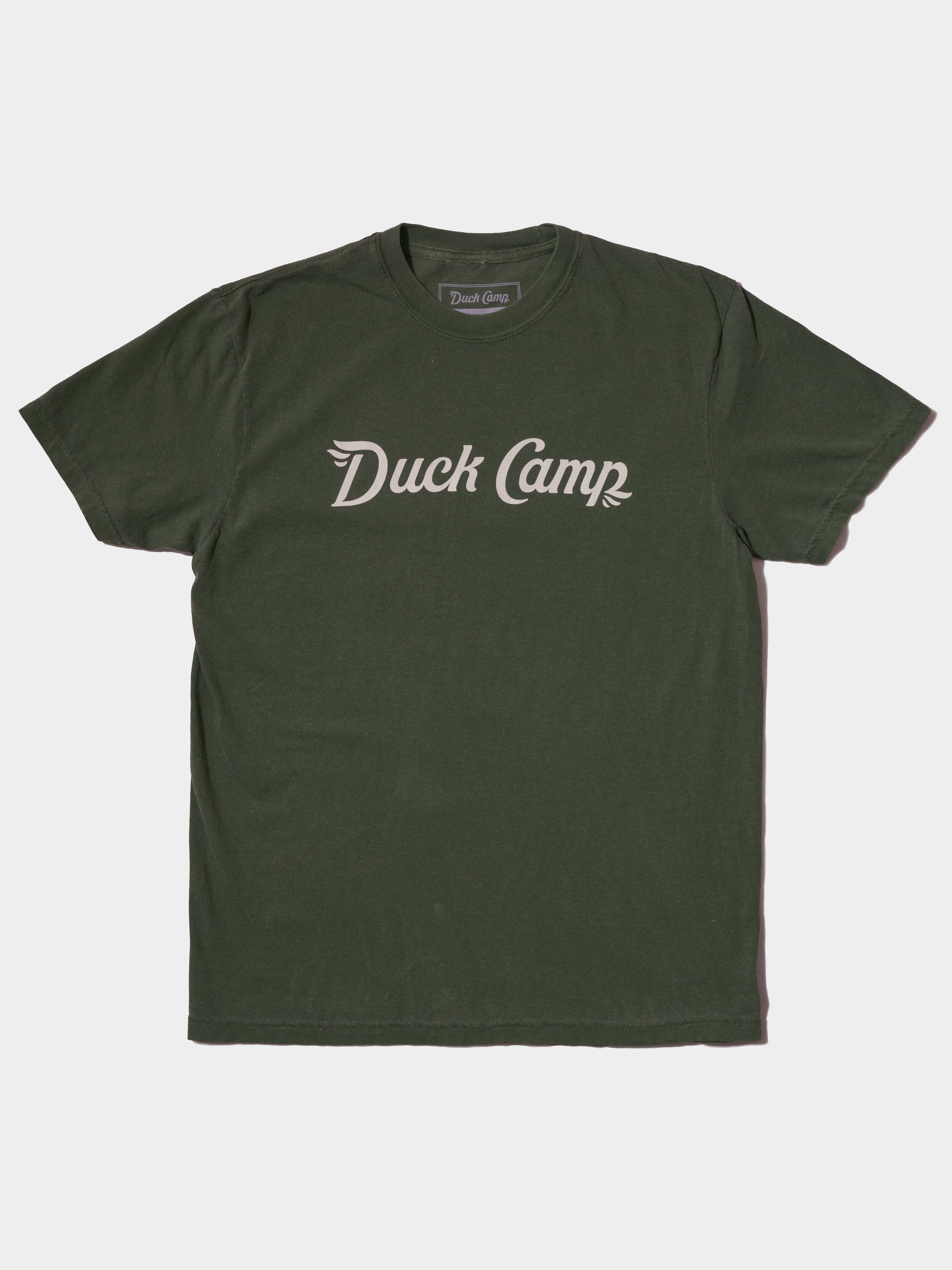 Duck Camp Logo T-Shirt - Willow