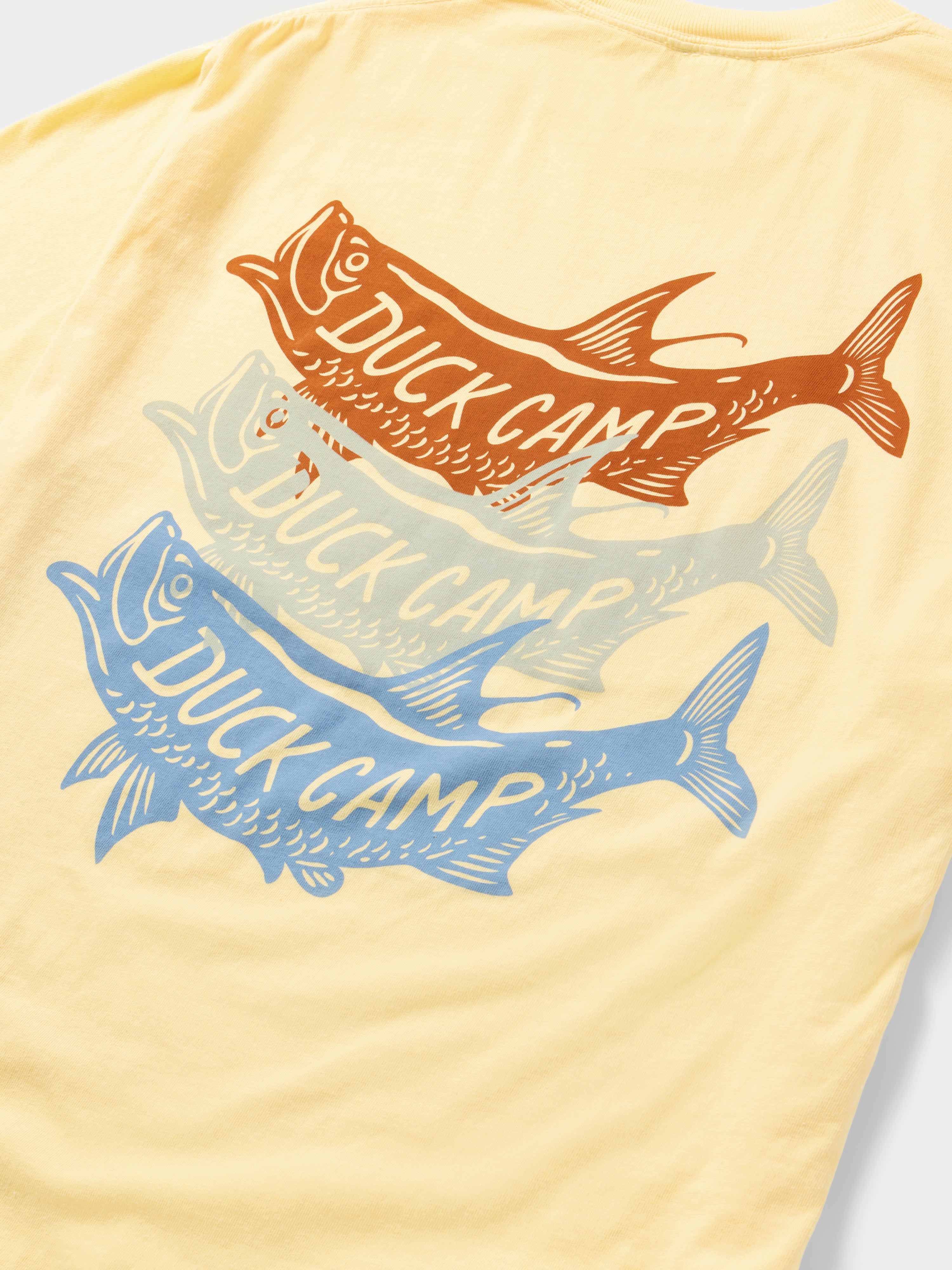 Tri-Tarpon Tee - Summerland Yellow