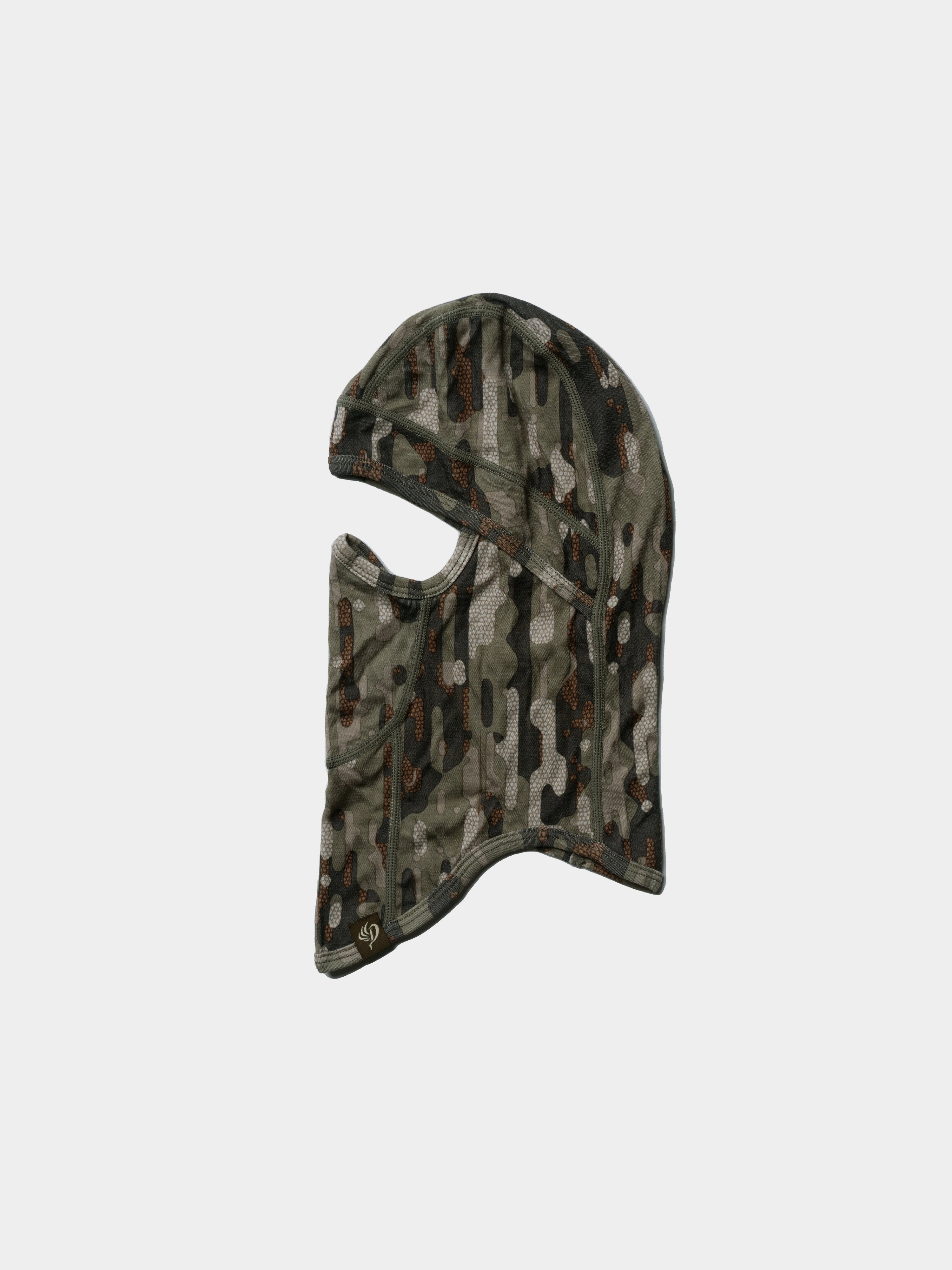 Merino Balaclava - Woodland