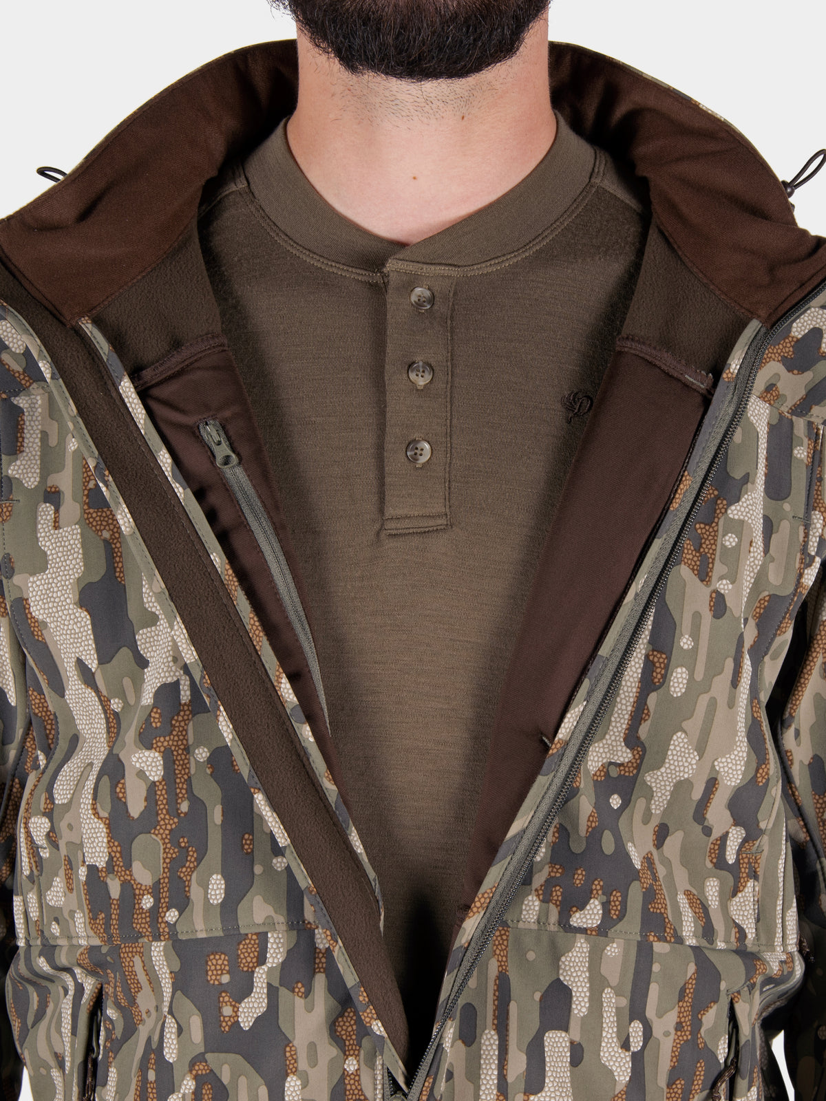 Contact Softshell Jacket - Woodland – Duck Camp
