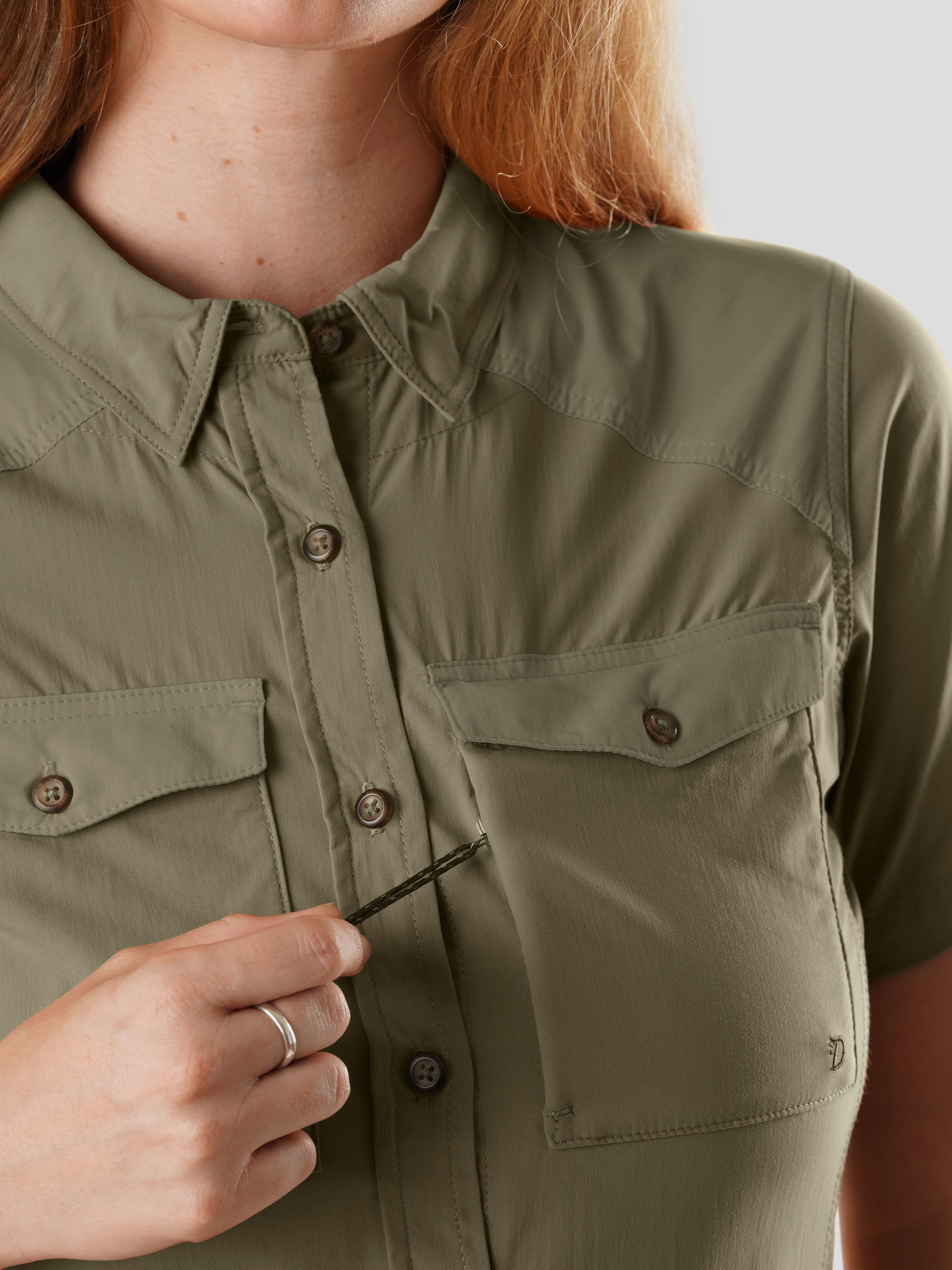W's Lightweight Hunting Shirt Short Sleeve - Sagebrush