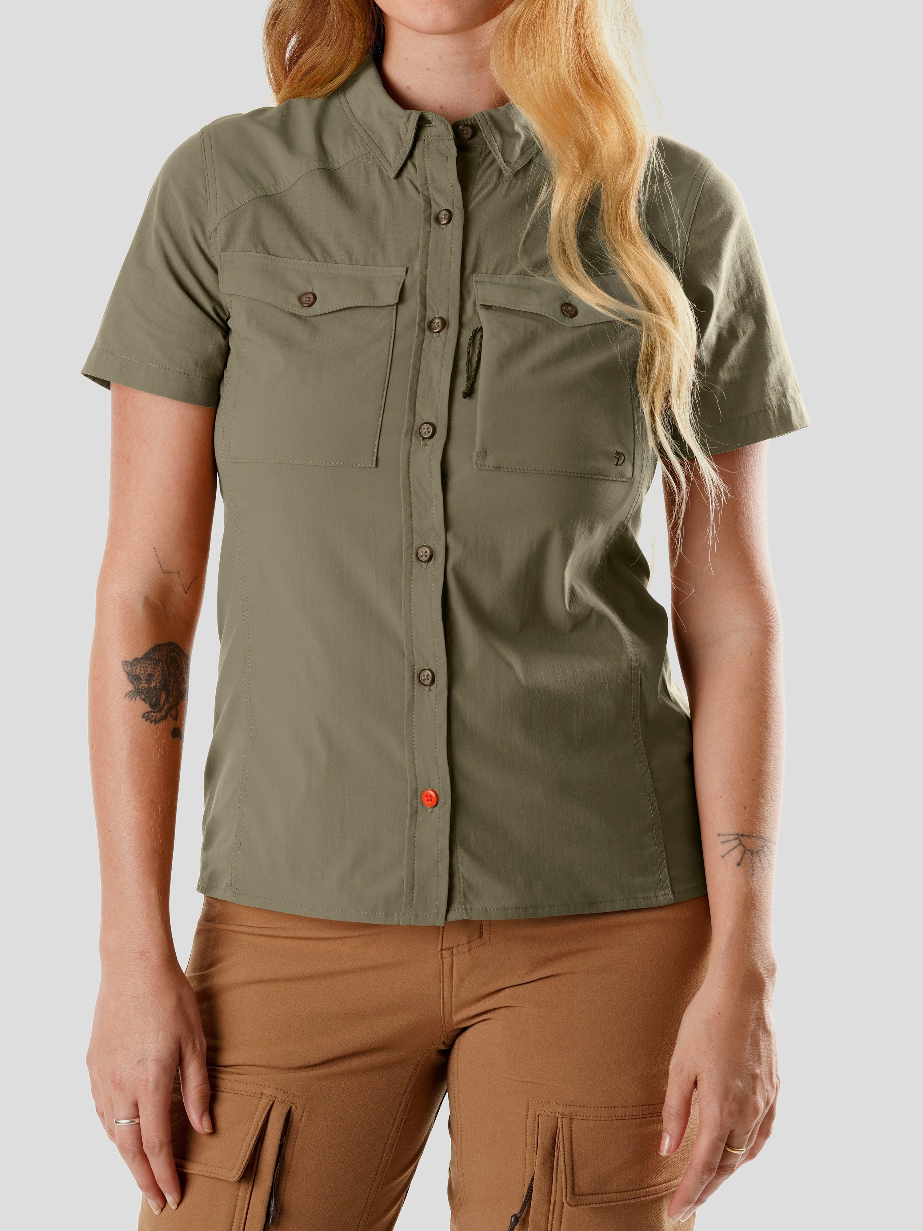 W's Lightweight Hunting Shirt Short Sleeve - Sagebrush