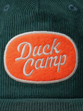 Duck Camp Oval Corduroy Cap - Cyan