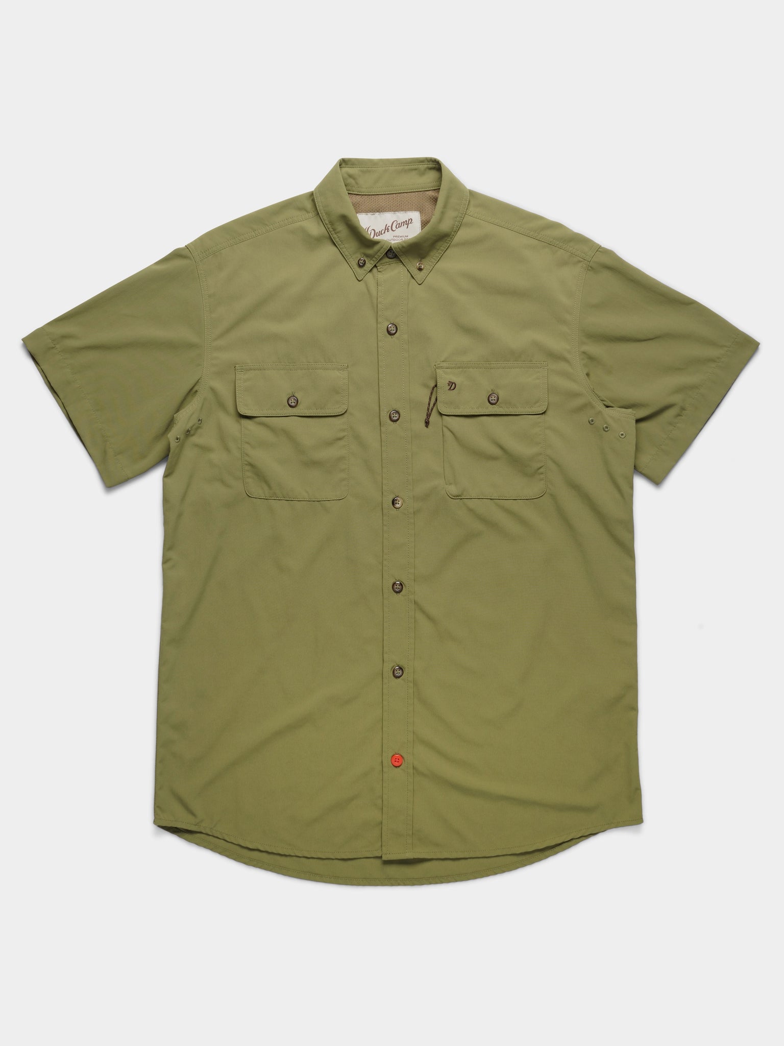 Lightweight Hunting Shirt Short Sleeve - Military Green