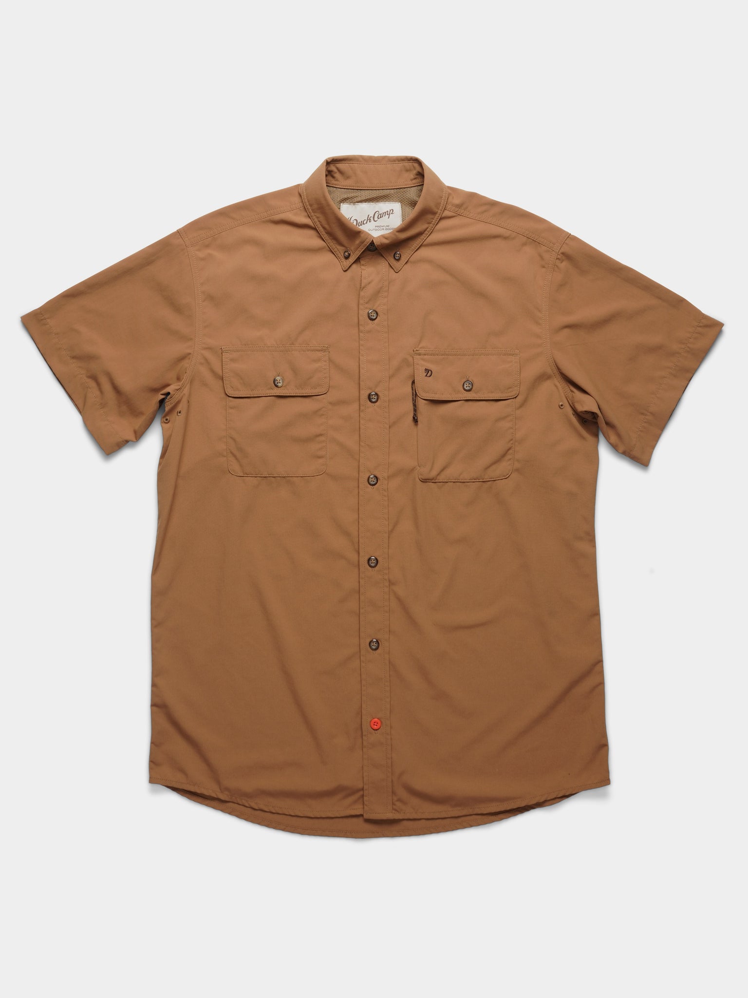 Lightweight Hunting Shirt Short Sleeve - Pintail Brown