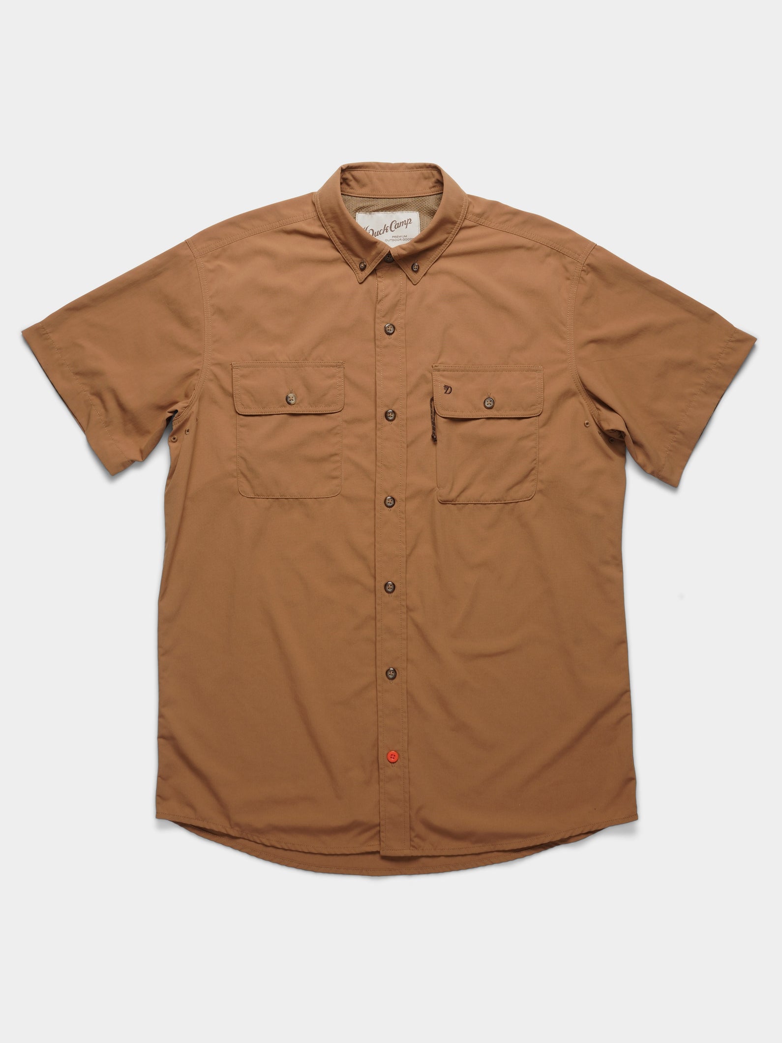 M's Lightweight Hunting Shirt Short Sleeve - Pintail Brown