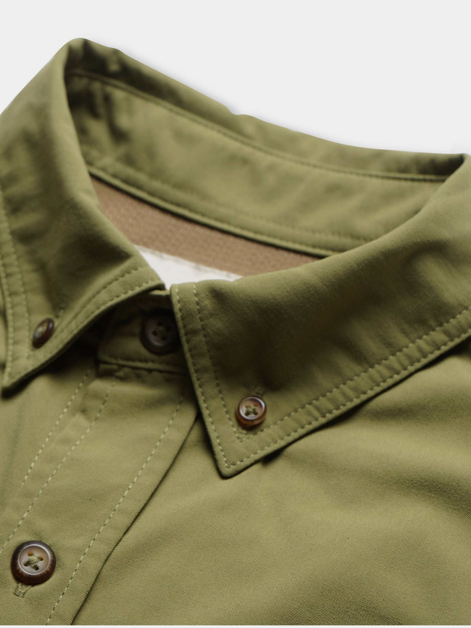 Lightweight Hunting Shirt Long Sleeve - Military Green