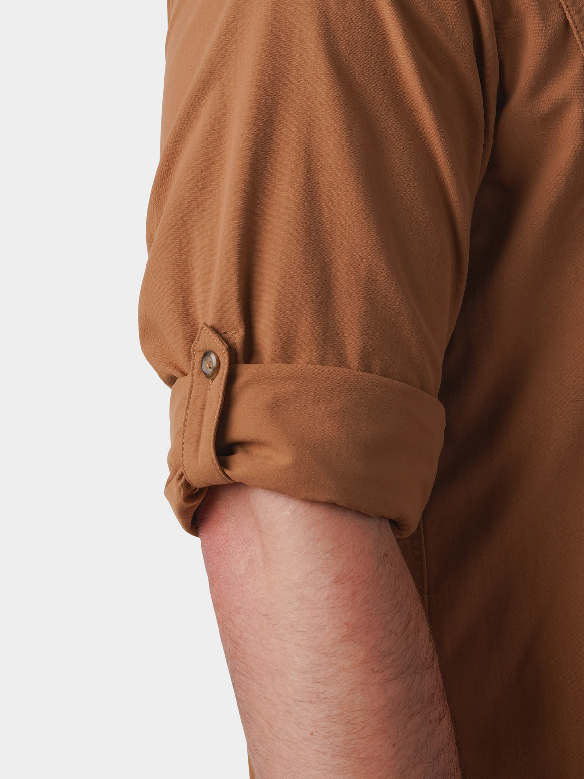 Lightweight Hunting Shirt Long Sleeve - Pintail Brown