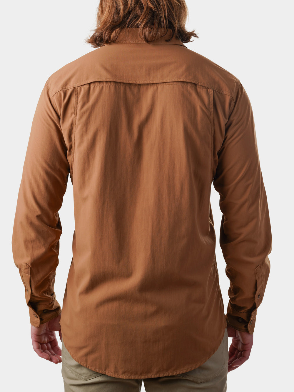 Men's Lightweight Hunting Shirt - Long Sleeve - Pintail Brown